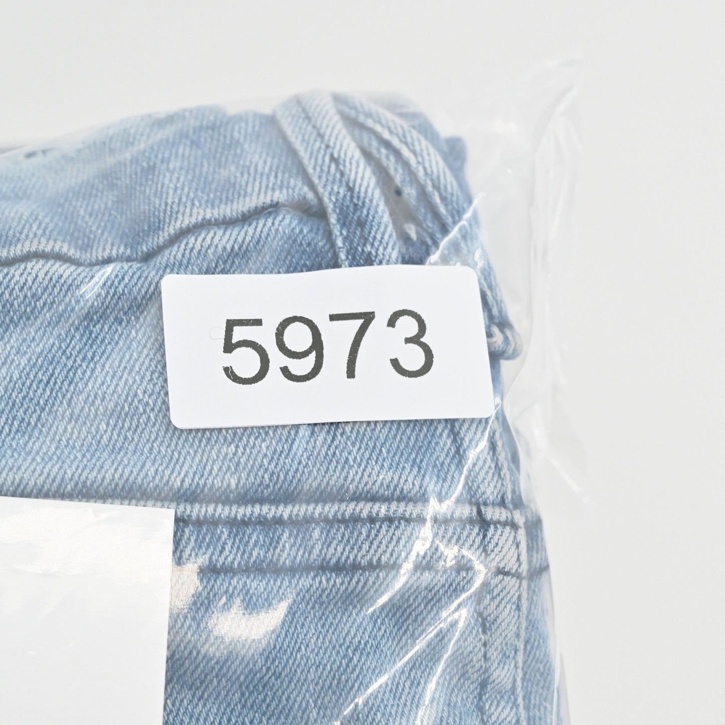 Good American Womens Always Fits Good Legs Straight Jeans Size 32 Blue High Rise