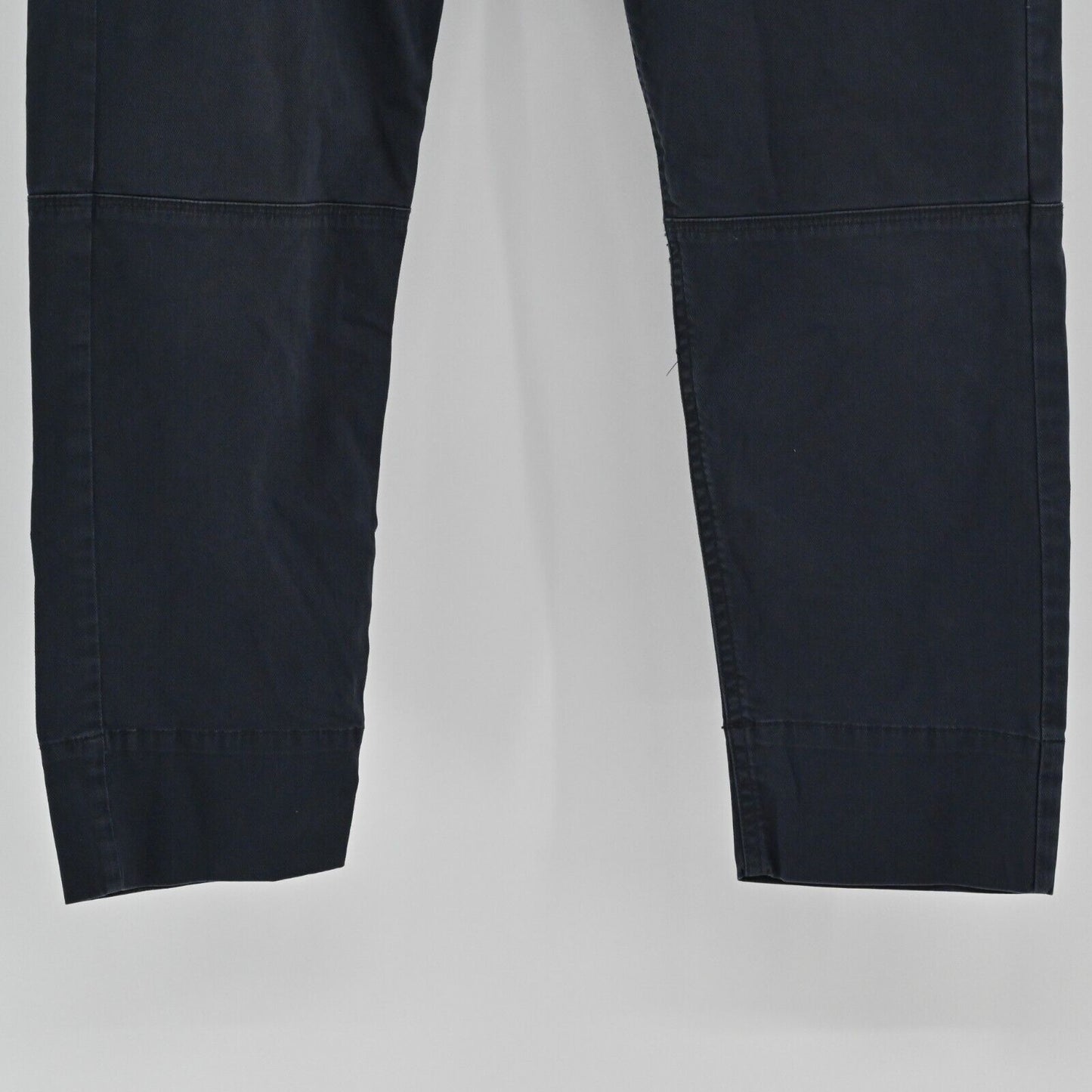 THEORY Pants Womens Size 2 Cargo Casual Twill Dark Navy Blue Ankle Cotton Spring