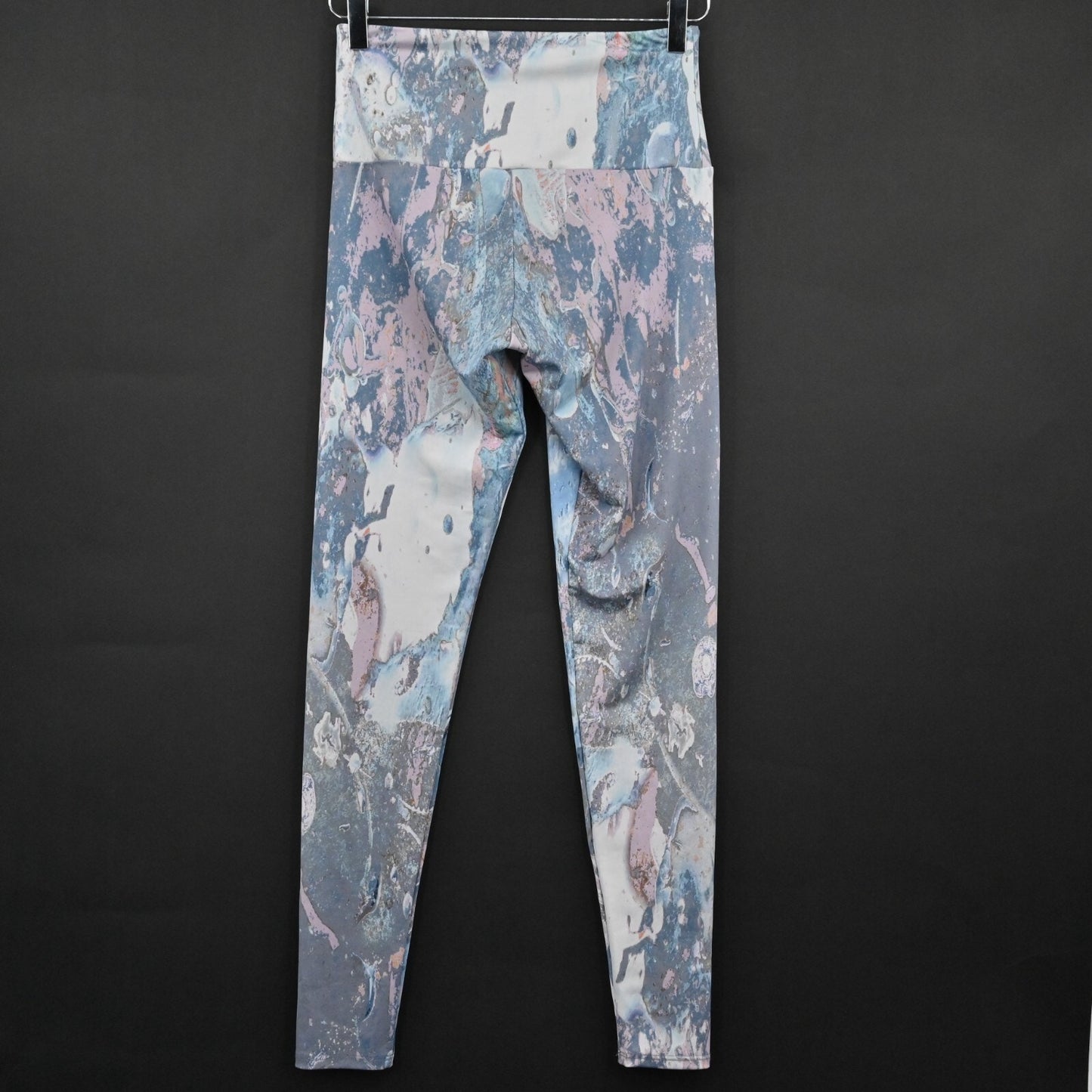 ONZIE Womens Marble Leggings Size S/M Running Athletic Yoga Pants Pull On FLOW