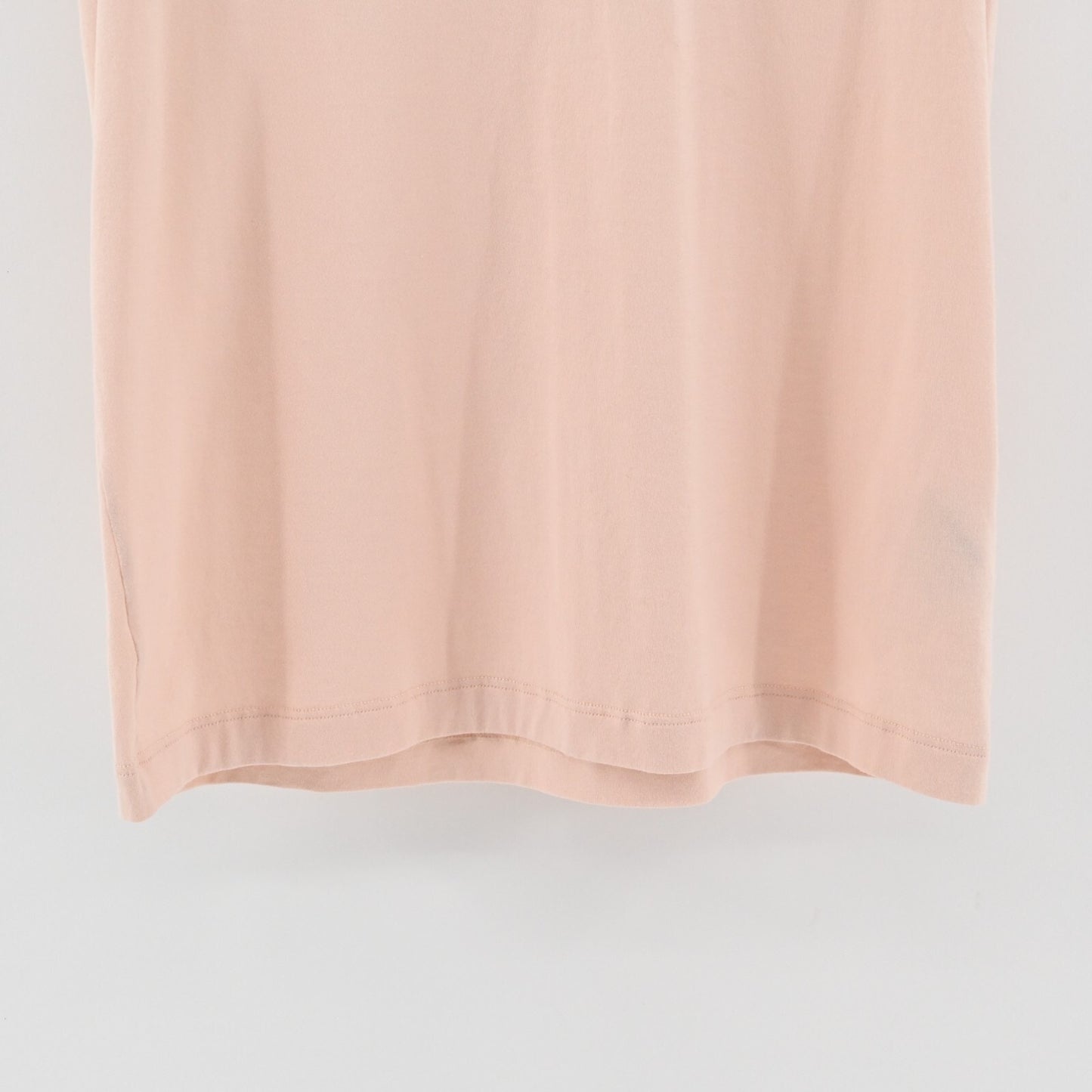 Vtg JIL SANDER Top Womens Size L Cotton Sleeveless Scoop Neck Tank Blush Pink