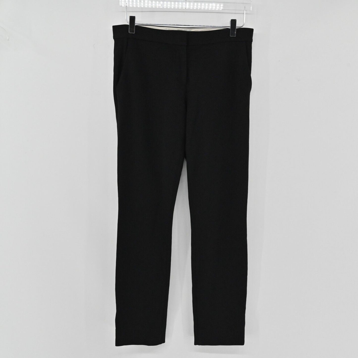 DIANE VON FURSTENBERG Pants Womens Size 6 Classic Black High Rise Skinny Stretch