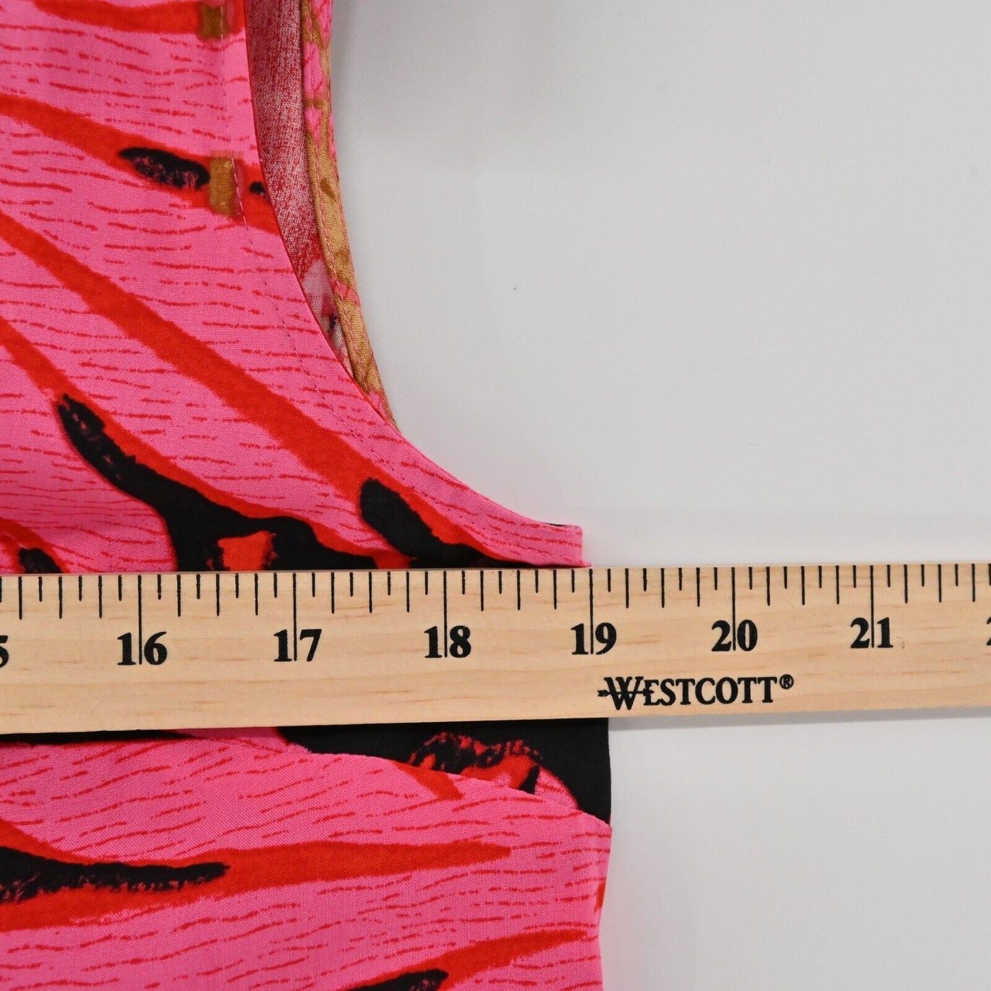 J CREW Top Womens Sz S Bruna Tie Shoulder Antigua Leaves Print VNeck Sleeveless