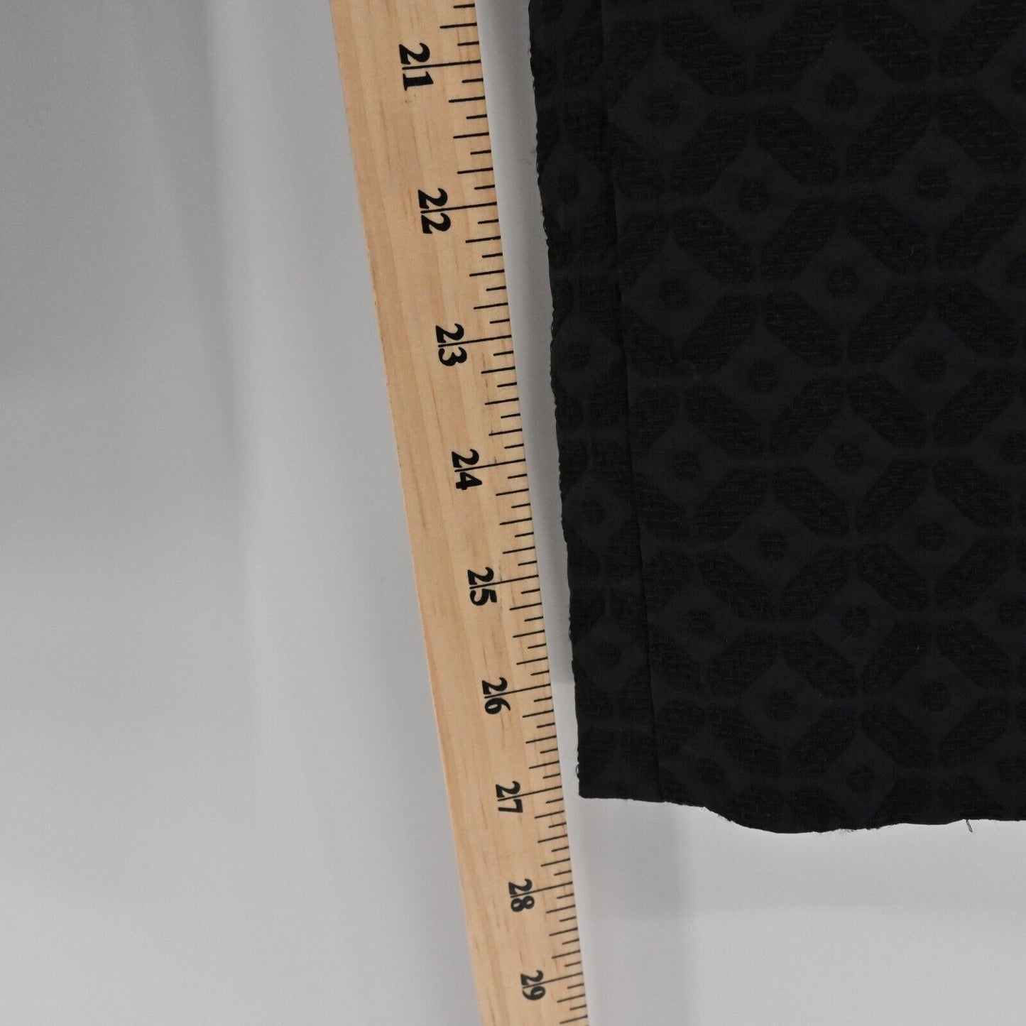 THEORY Pants Womens Sz 6 Izelle Charismatic Jacquard Dress Pants Black Straight