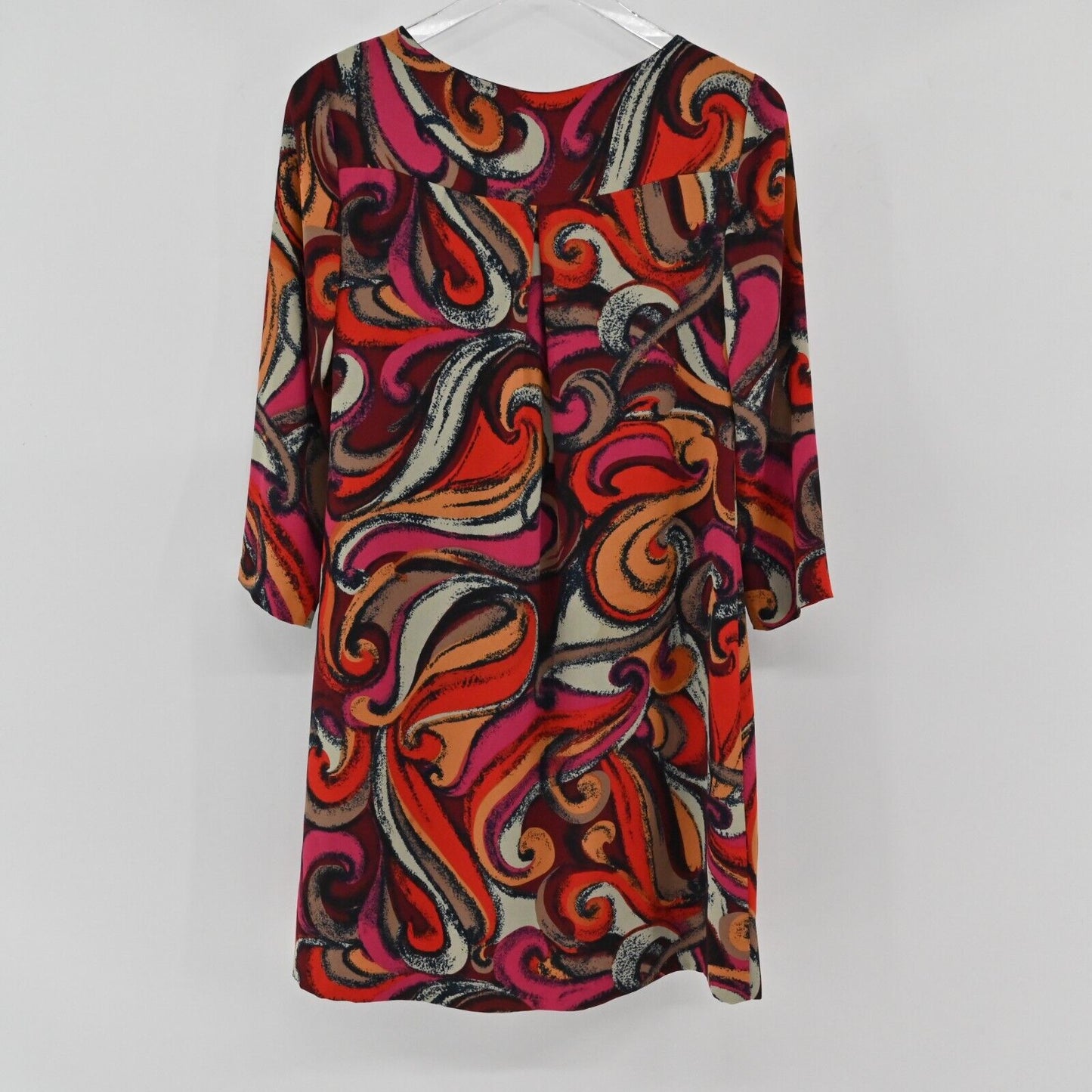 ANTHROPOLOGIE Dress Womens Size XS Maeve Flavia Swirl Multicolor Print Shift