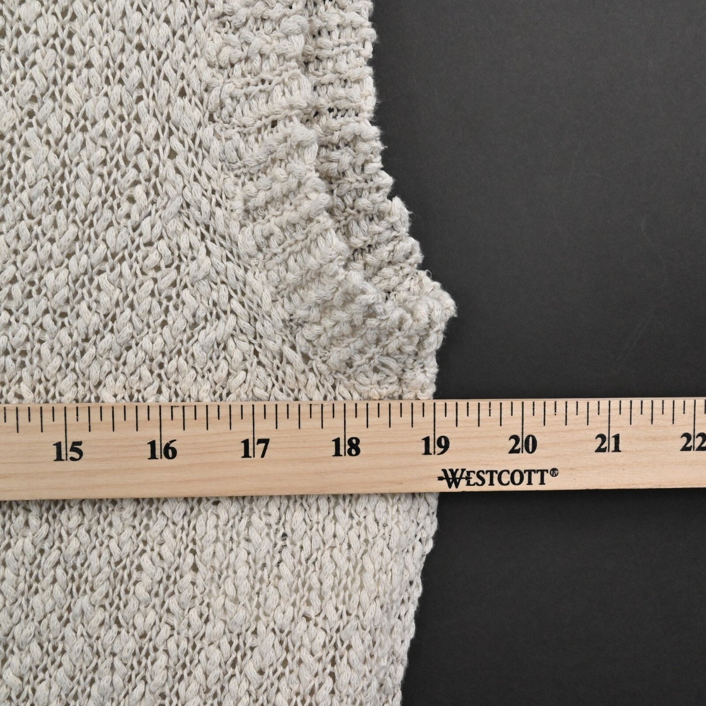 PHILLIP LIM Sweater Womens Size XS Linen Blend Knit Sleeveless Neutral Granola