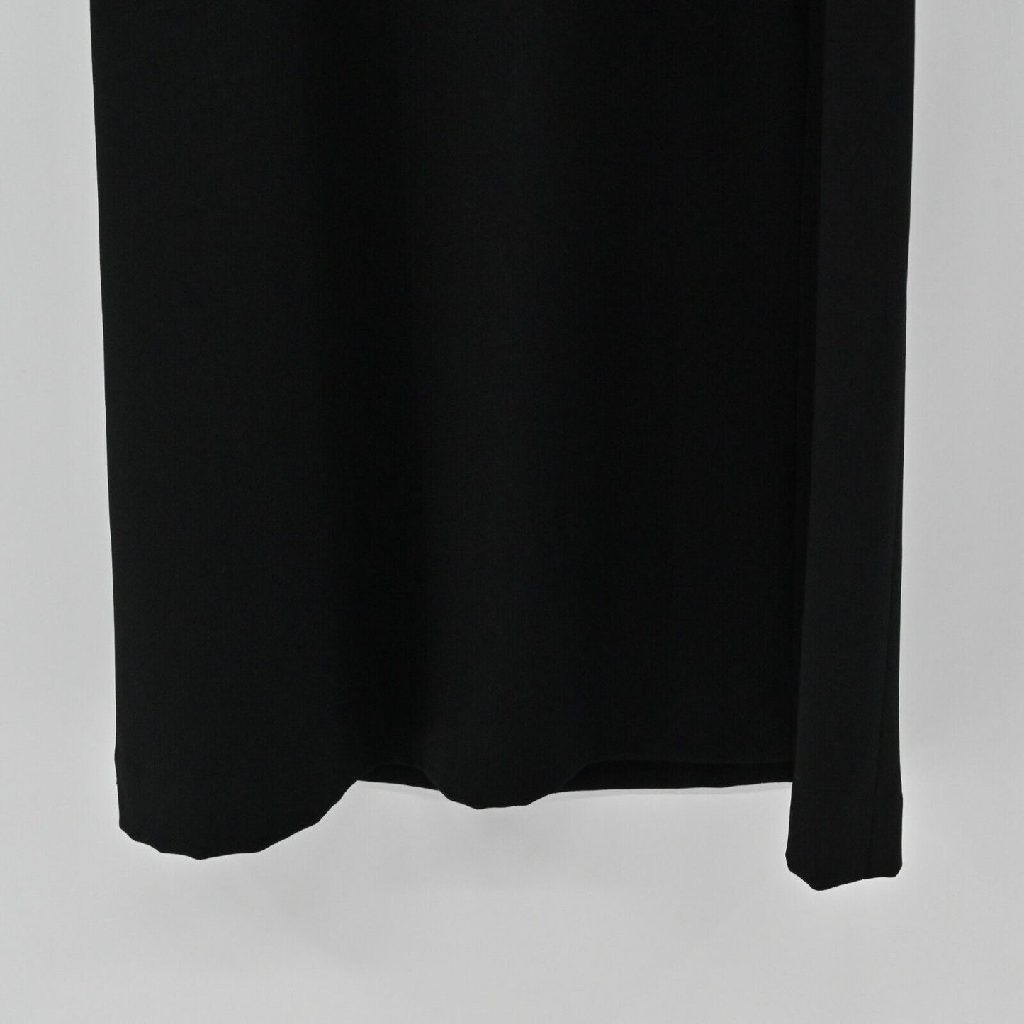 ELLEN TRACY Dress Womens Size 10 Linda Allard Sleeveless Solid Black Sheath NEW