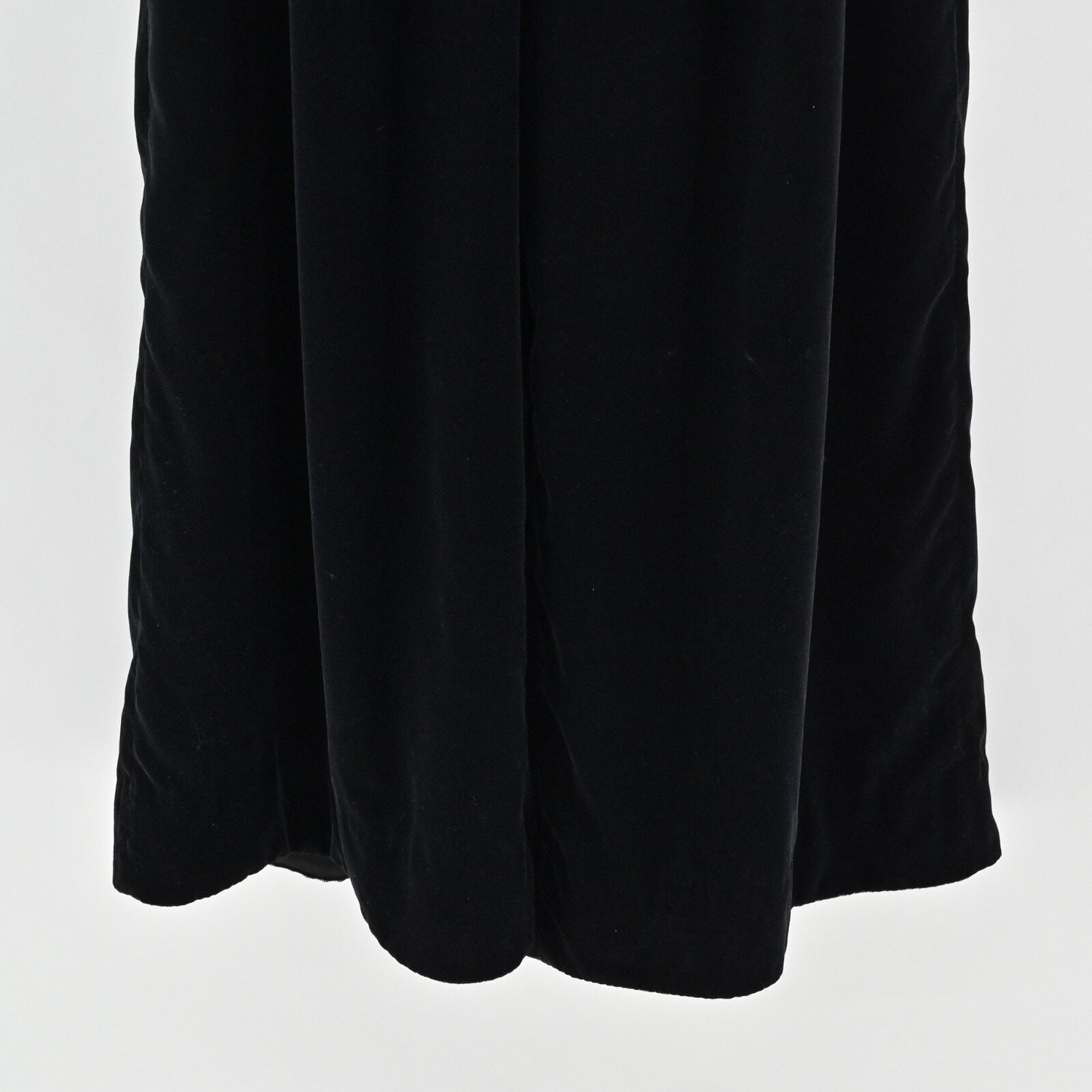 J CREW Womens Velvet Jumpsuit Size 6 Black Crop Spaghetti Strap V Neck High Rise
