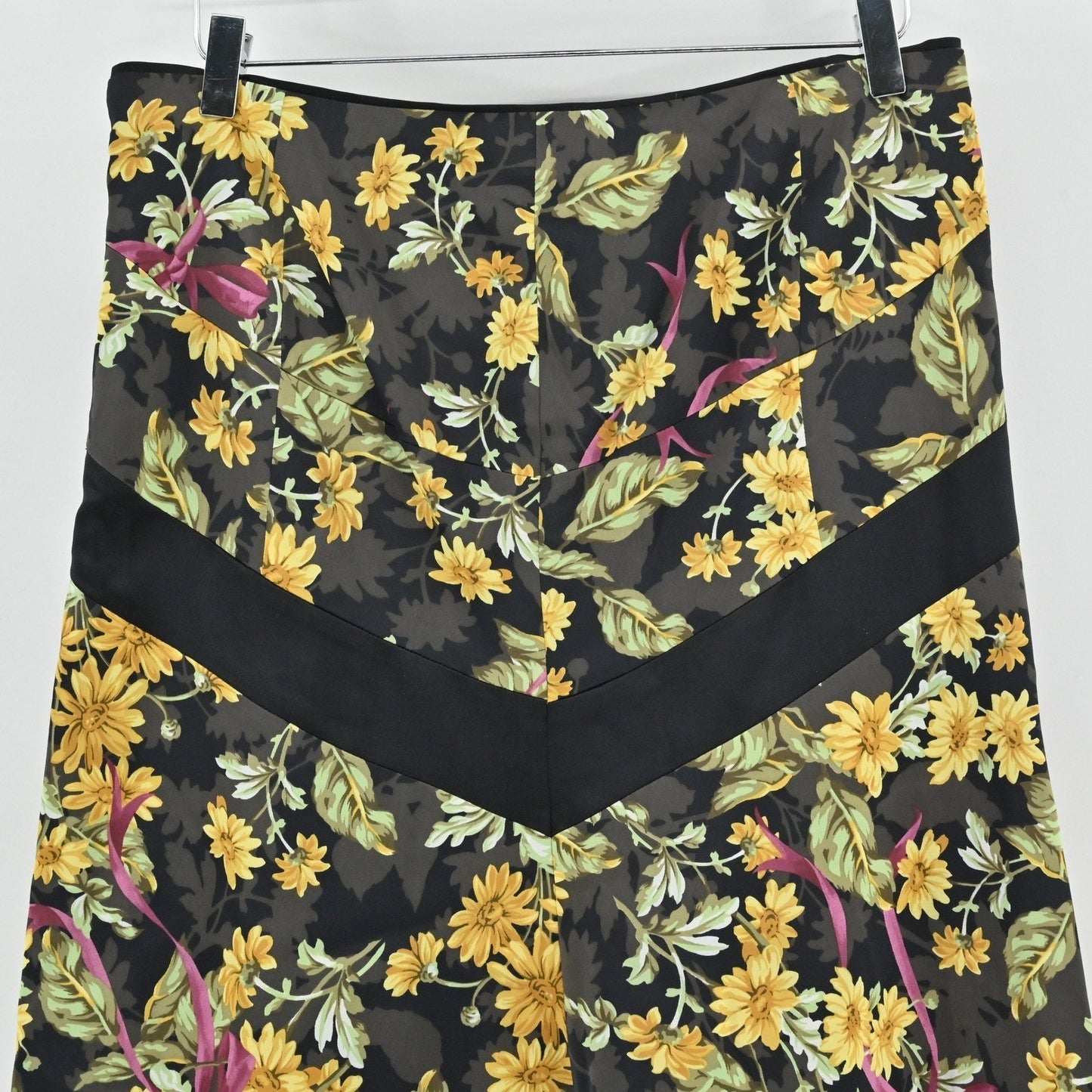 Karen Millen Floral Print High Low Skirt Size 10 Midis Bloomcore Garden Party