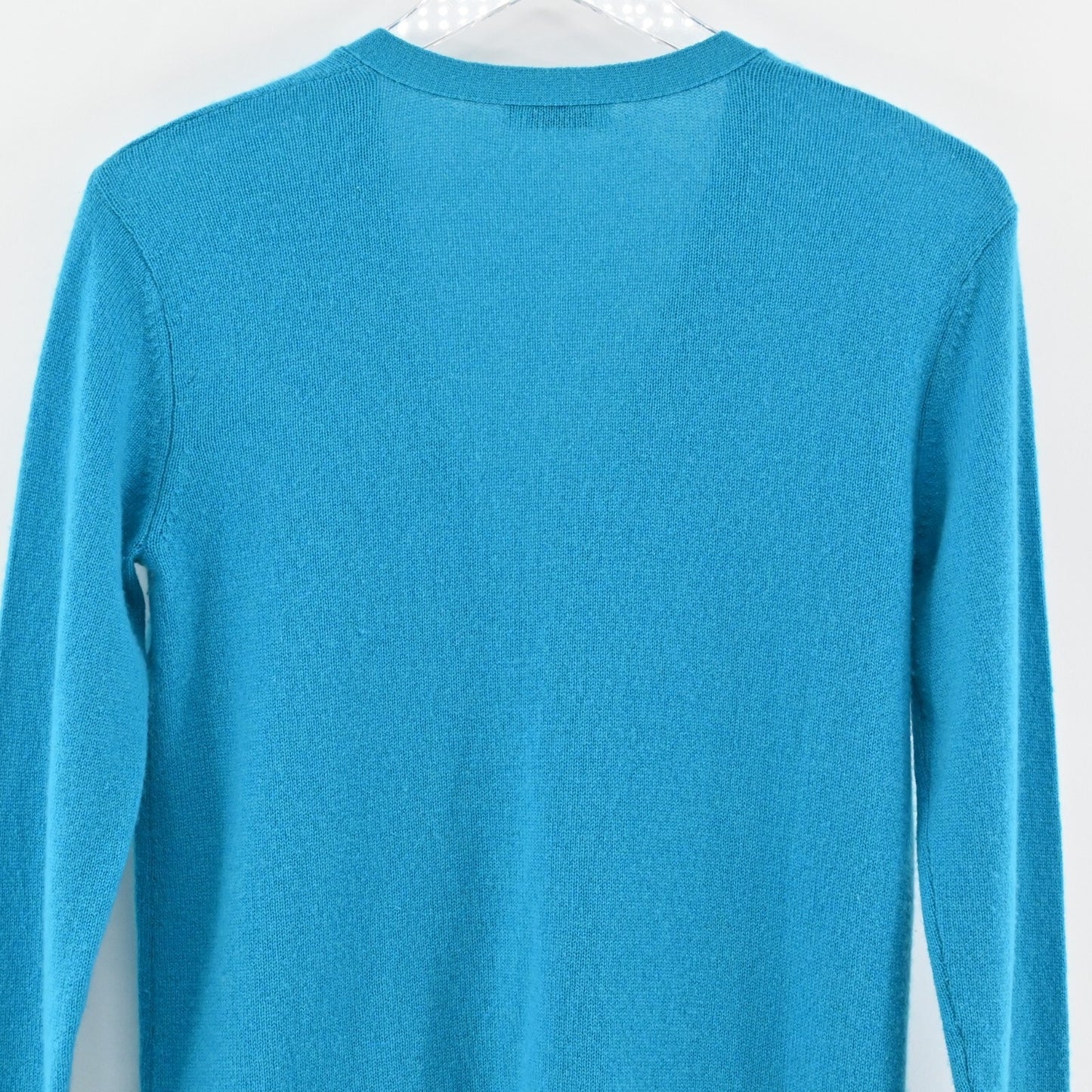EQUIPMENT Cashmere Cardigan Sweater Womens Size XS Ella Blue Knit V Neck Button