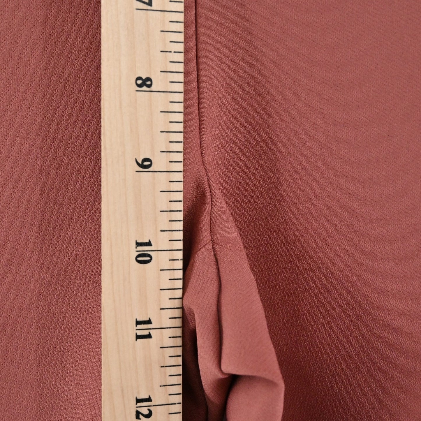 Rachel Zoe Womens Pull On Pants Sz 4 Mauve Pink Tapered Trousers Stretch Career