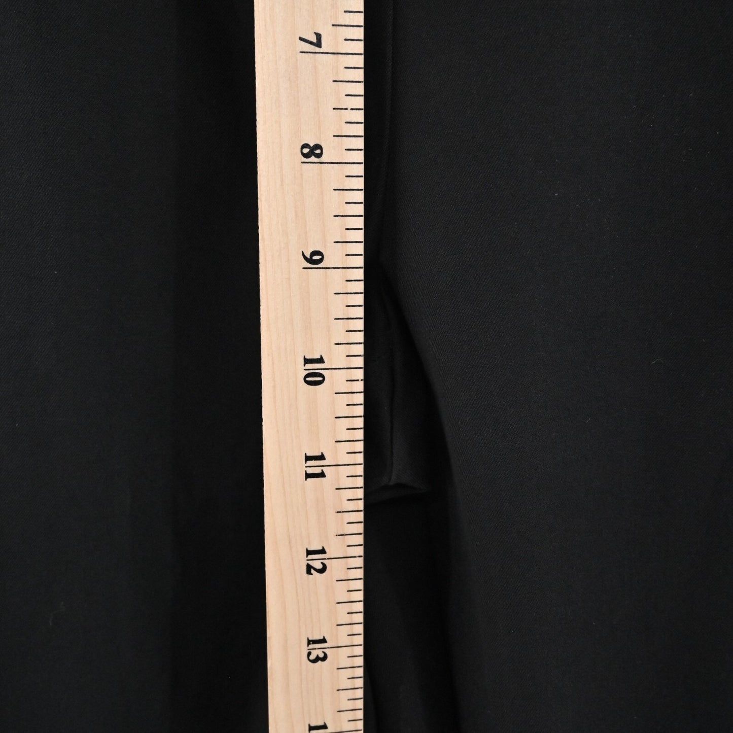 EILEEN FISHER Black Pull On Pants Womens Size S High Rise Slim Straight Ankle