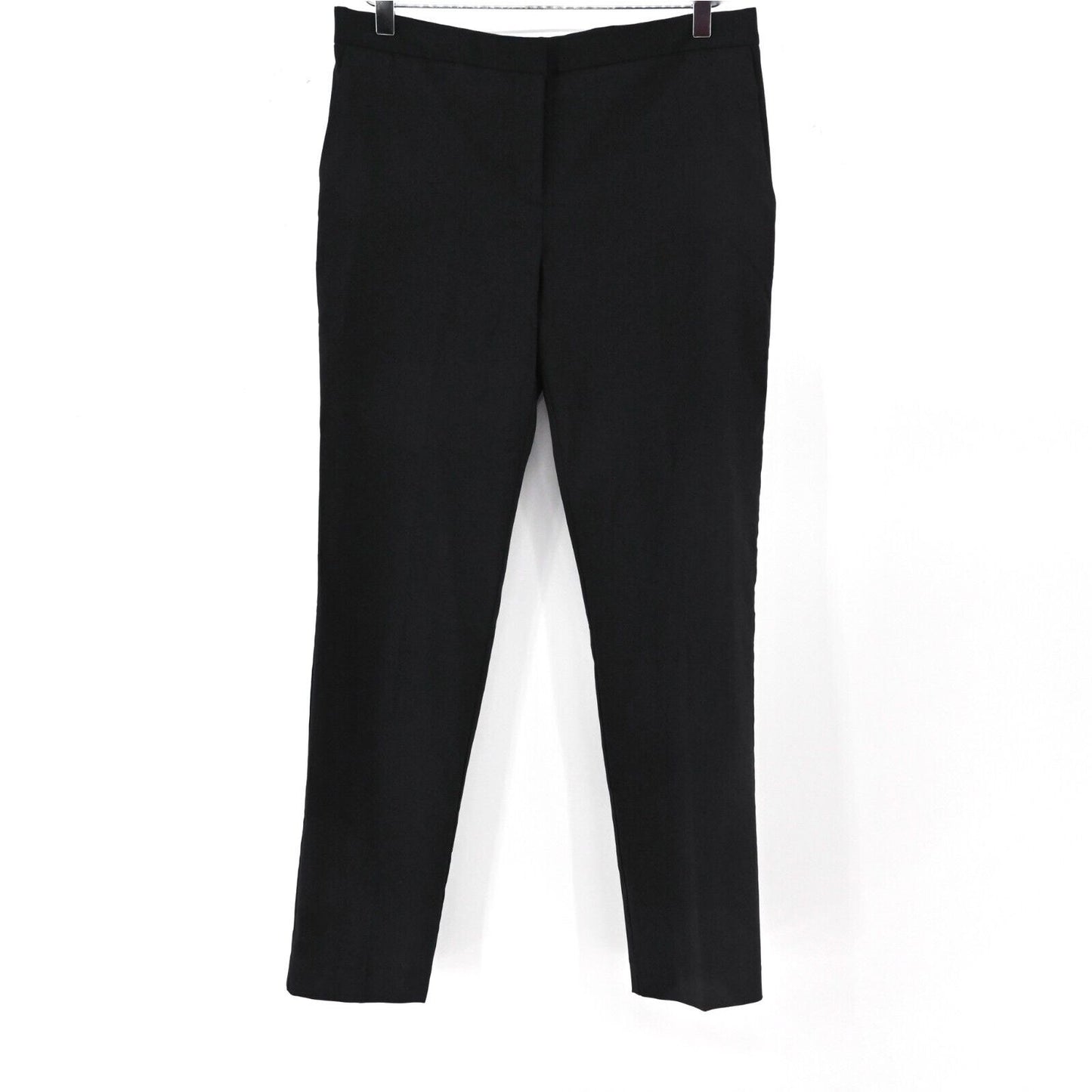 MARIO SERRANI Pants Womens Size 6 Black Slim Tapered Leg Stretch Career Italy