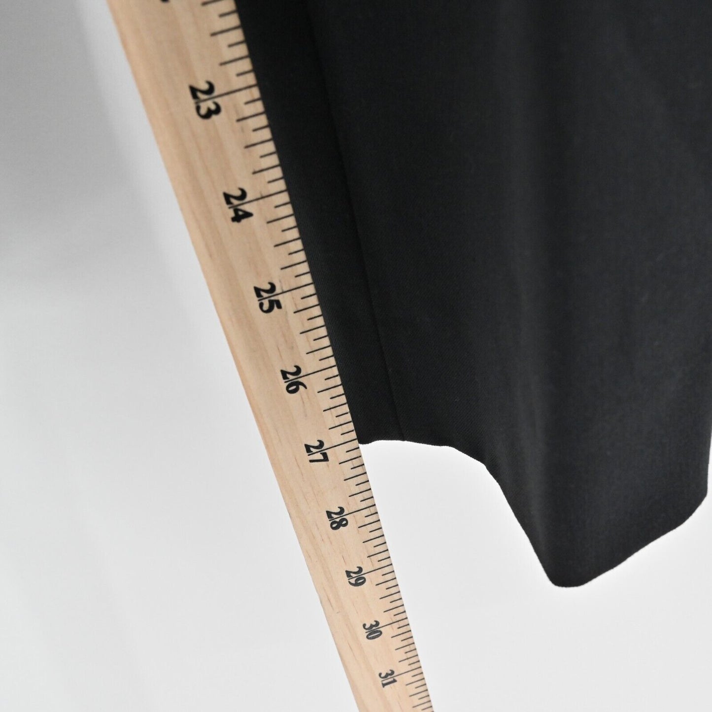 J CREW Pants Womens Size 8 Solid Classic Black Straight Leg Slacks Stretch