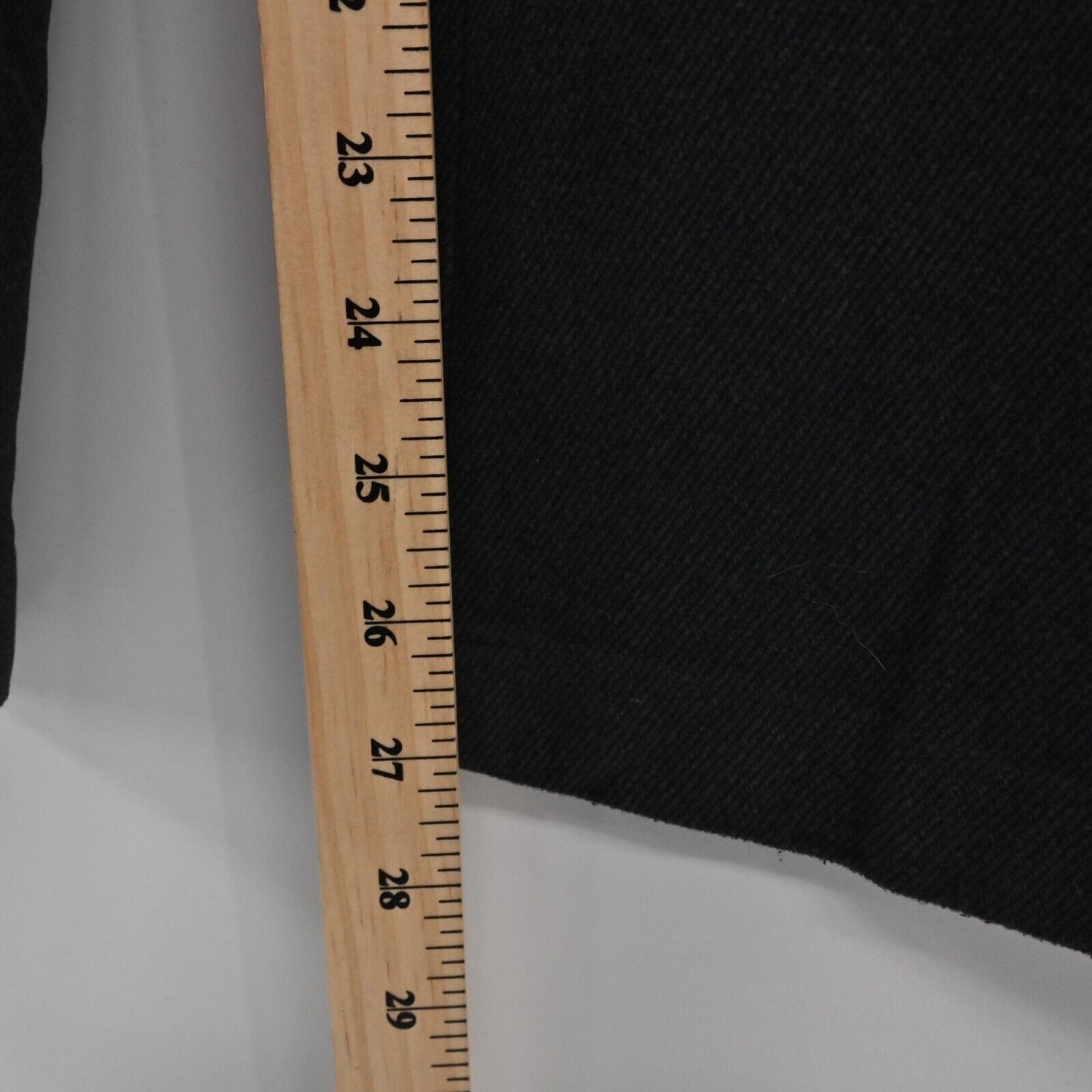 Vtg ARMANI Pants Mens Sz 36x27 Classic Straight Leg Wool Gray Pockets COLLEZIONI