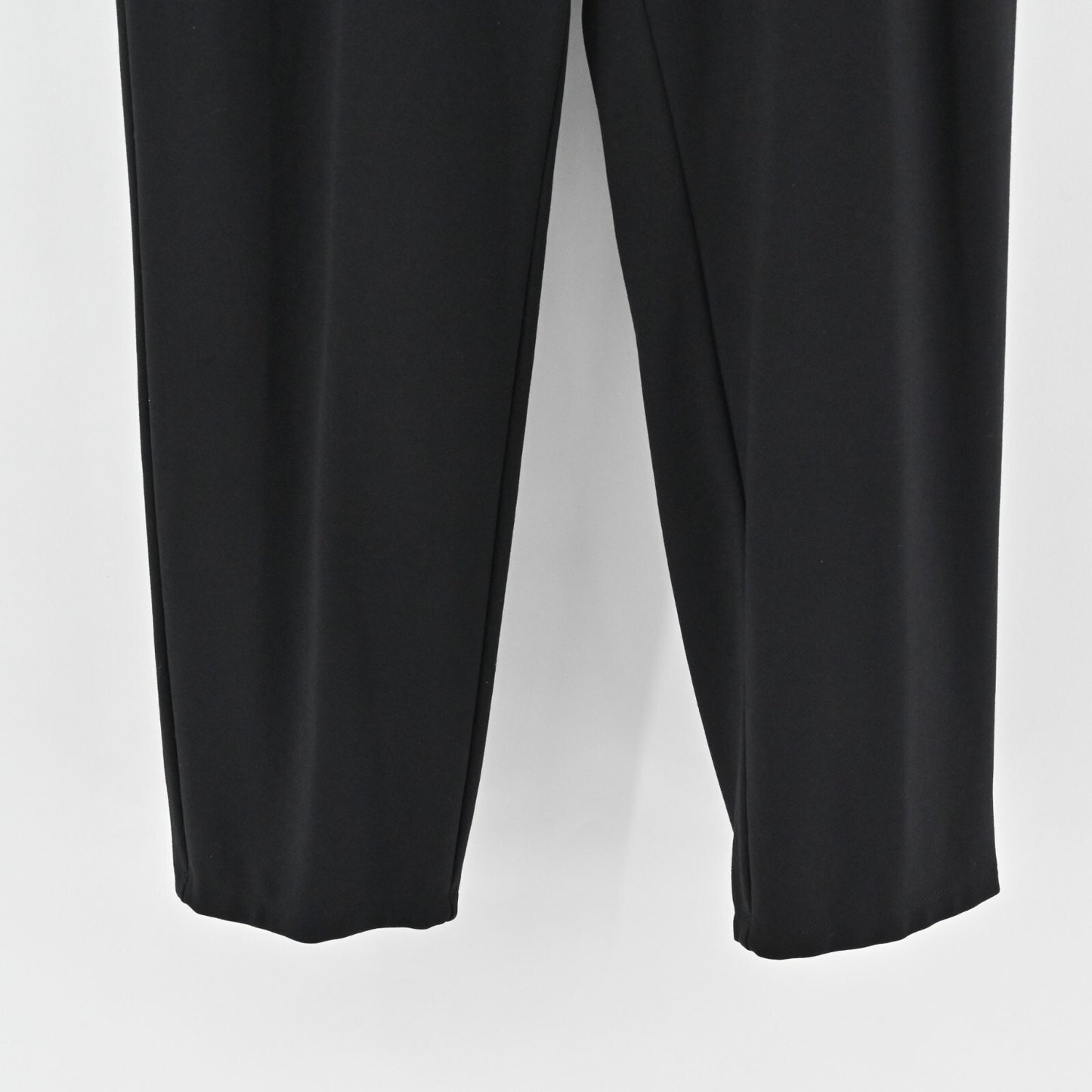 EILEEN FISHER Womens Pants Size L Classic Black Straight Leg Trousers Corpcore