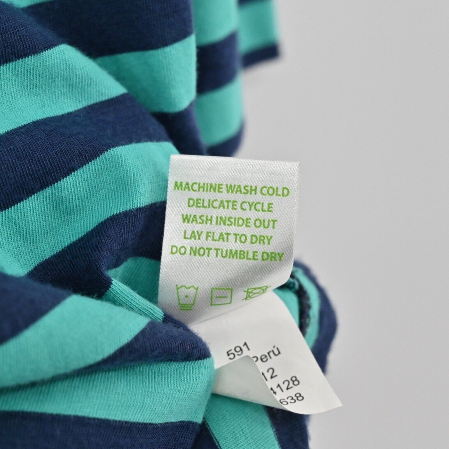 LILLY PULITZER Dress Womens Sz XS Blue Stripe Cassie Boat Neck 3/4 Sleeve Cotton