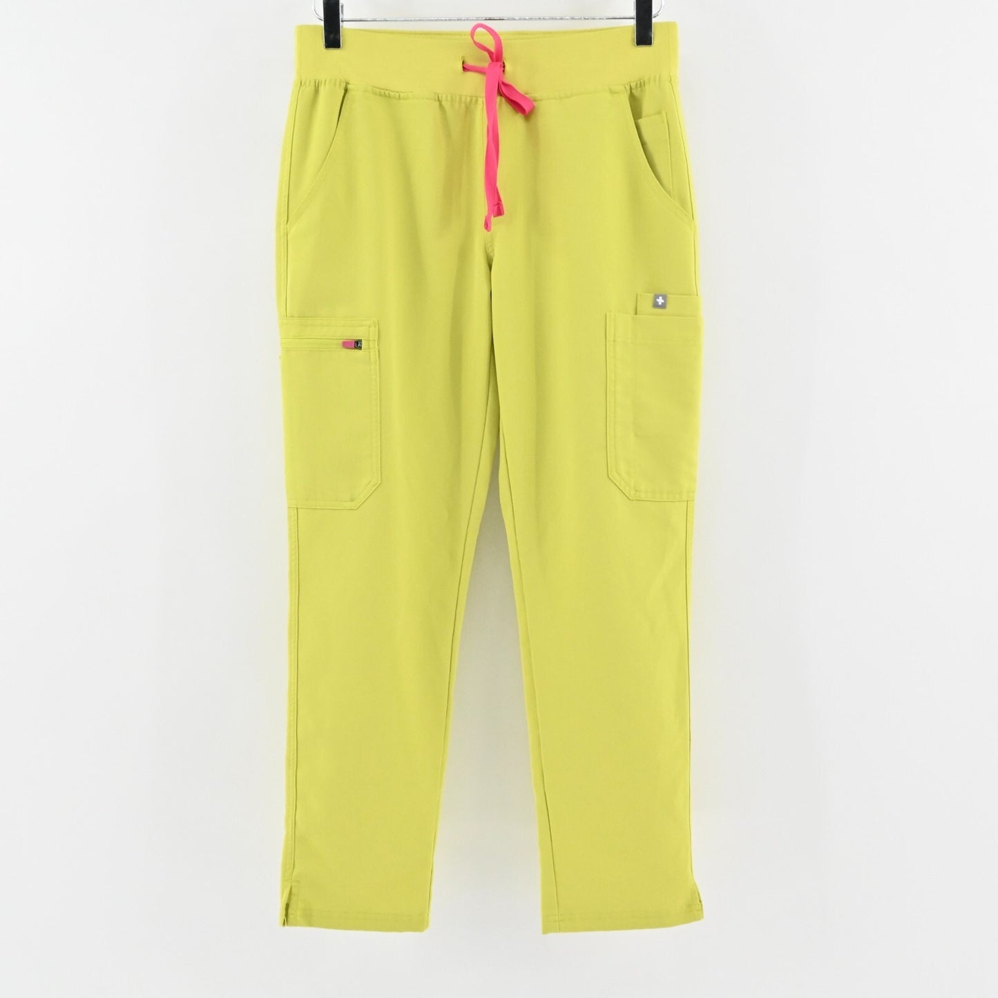 FIGS Womens Yola Limeade Scrubs Pants Size SP Yoga Pocket Technical Collection