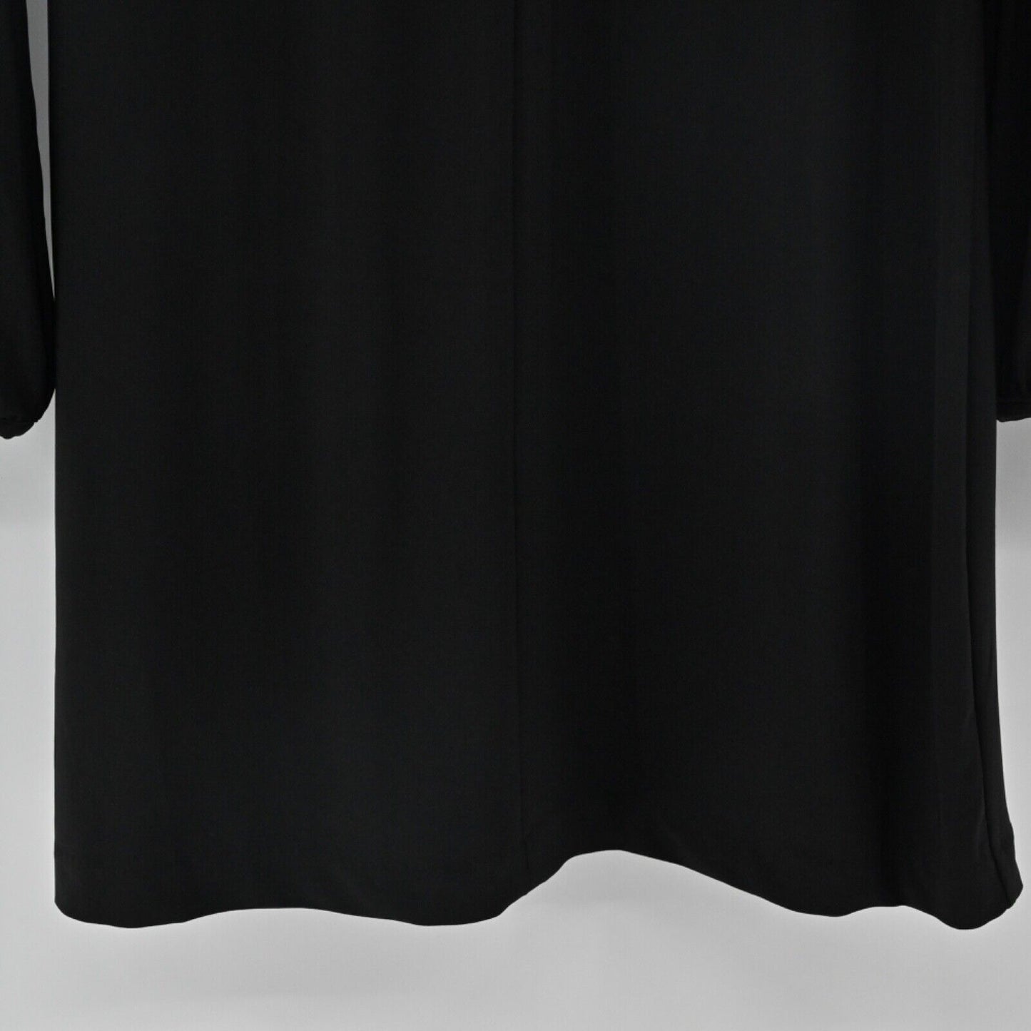 WHBM Dress Womens Size 2 Black Keyhole Mock Neck Long Sleeve Whimsygoth Goth NEW