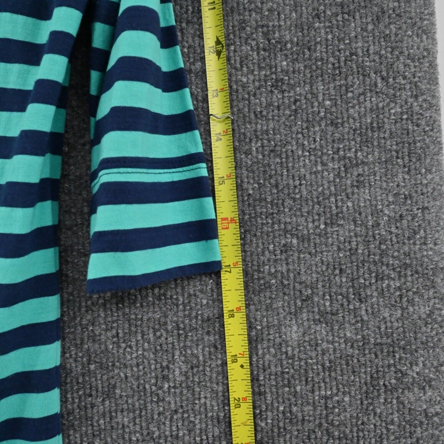 LILLY PULITZER Dress Womens Sz XS Blue Stripe Cassie Boat Neck 3/4 Sleeve Cotton