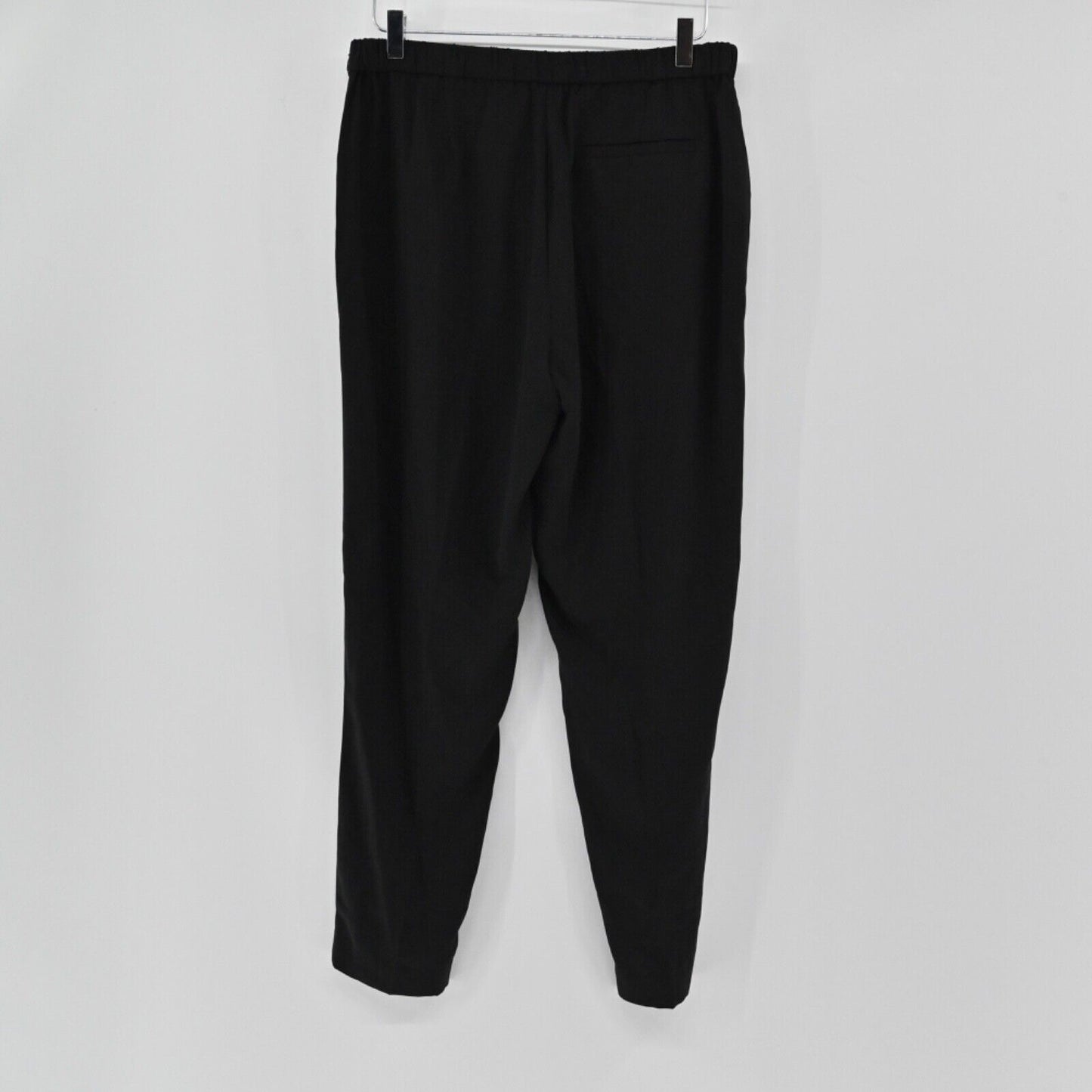 EILEEN FISHER Pants Womens Sz S Black High Rise Tapered Leg Dress Career Office