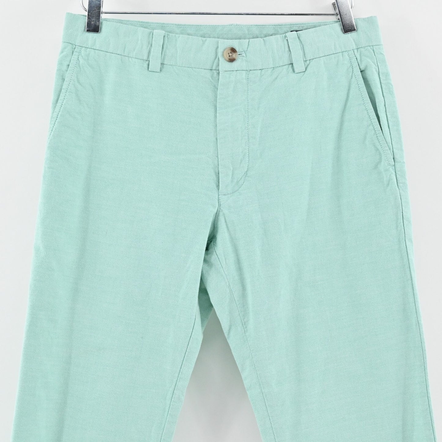 VINEYARD VINES Pants Mens Sz 30x32 Cotton Slim Taper Leg Teal Blue Casual Preppy