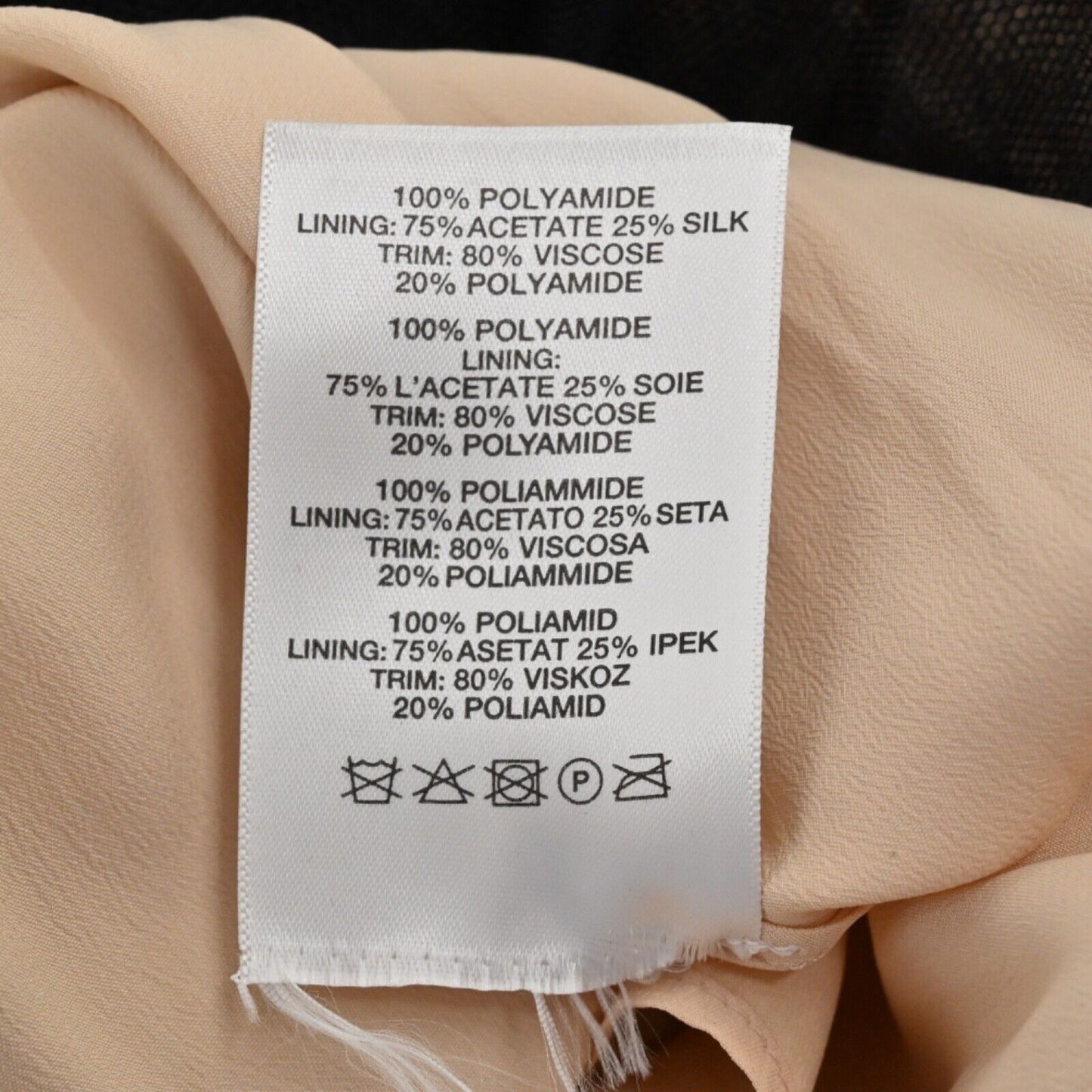 CHRISTOPHER KANE Skirt Womens Size 2 Tulle Pleated Lace Black Retro Coquette