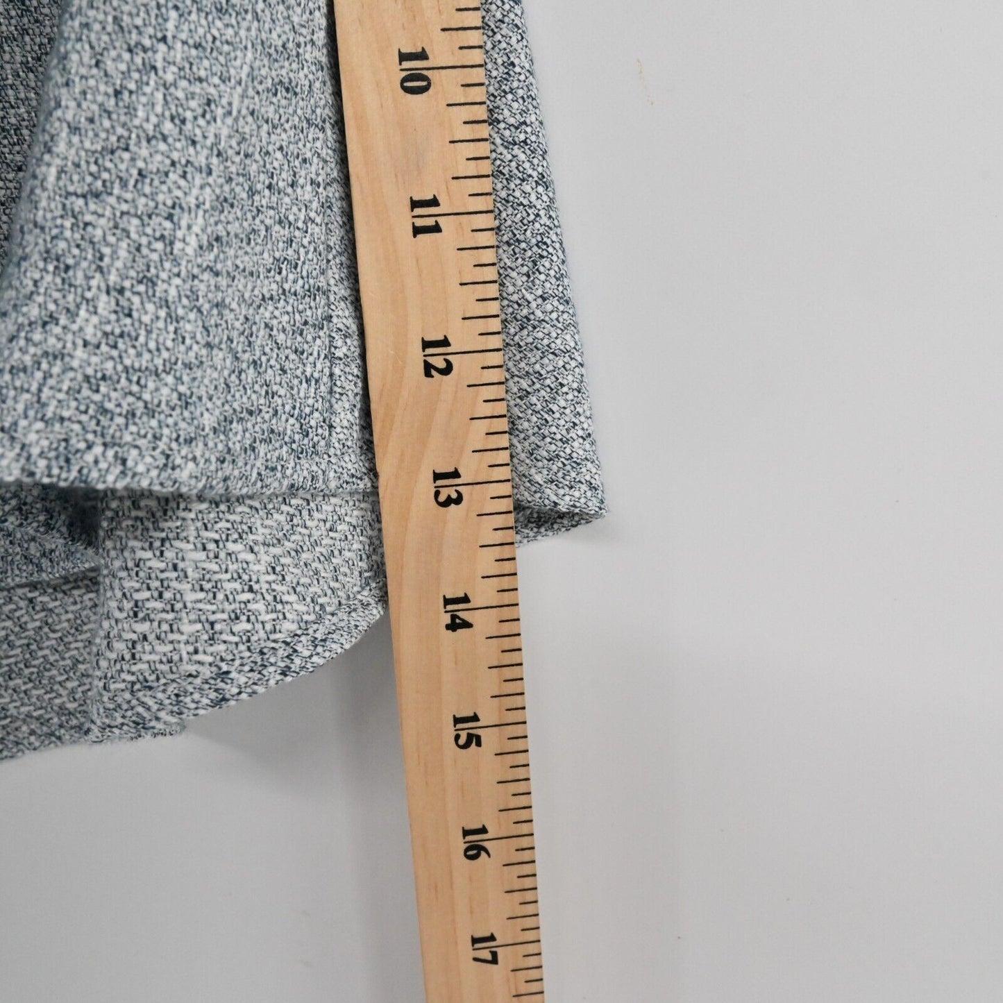 CHELSEA and WALKER Skirt Womens Size 4 Asymmetric Zipper Detail Tweed Mini