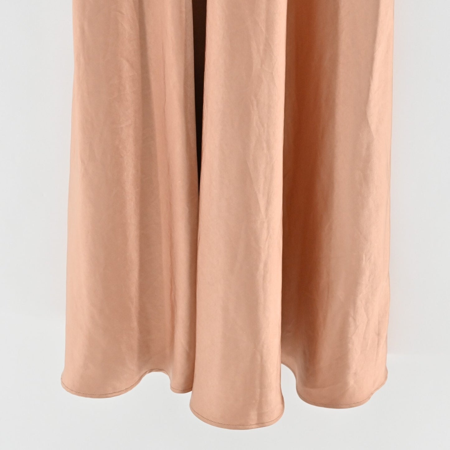ANTHROPOLOGIE Maxi Dress Size XS Crochet Satin Mare Mare Mock Neck Sleeveless
