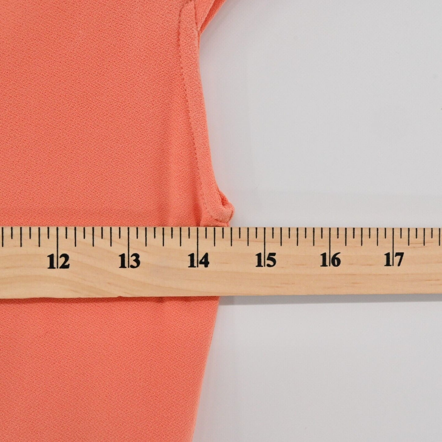 ALICE OLIVIA Top Womens Sz XS Ella Peplum Ponte Blouse in Papaya Short Sleeve