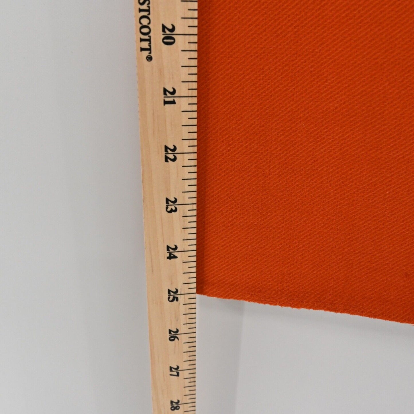 Vtg Reversible Skirt Womens Sz S Orange Tan Tweed Knee Length Wrap Retro 60s 70s