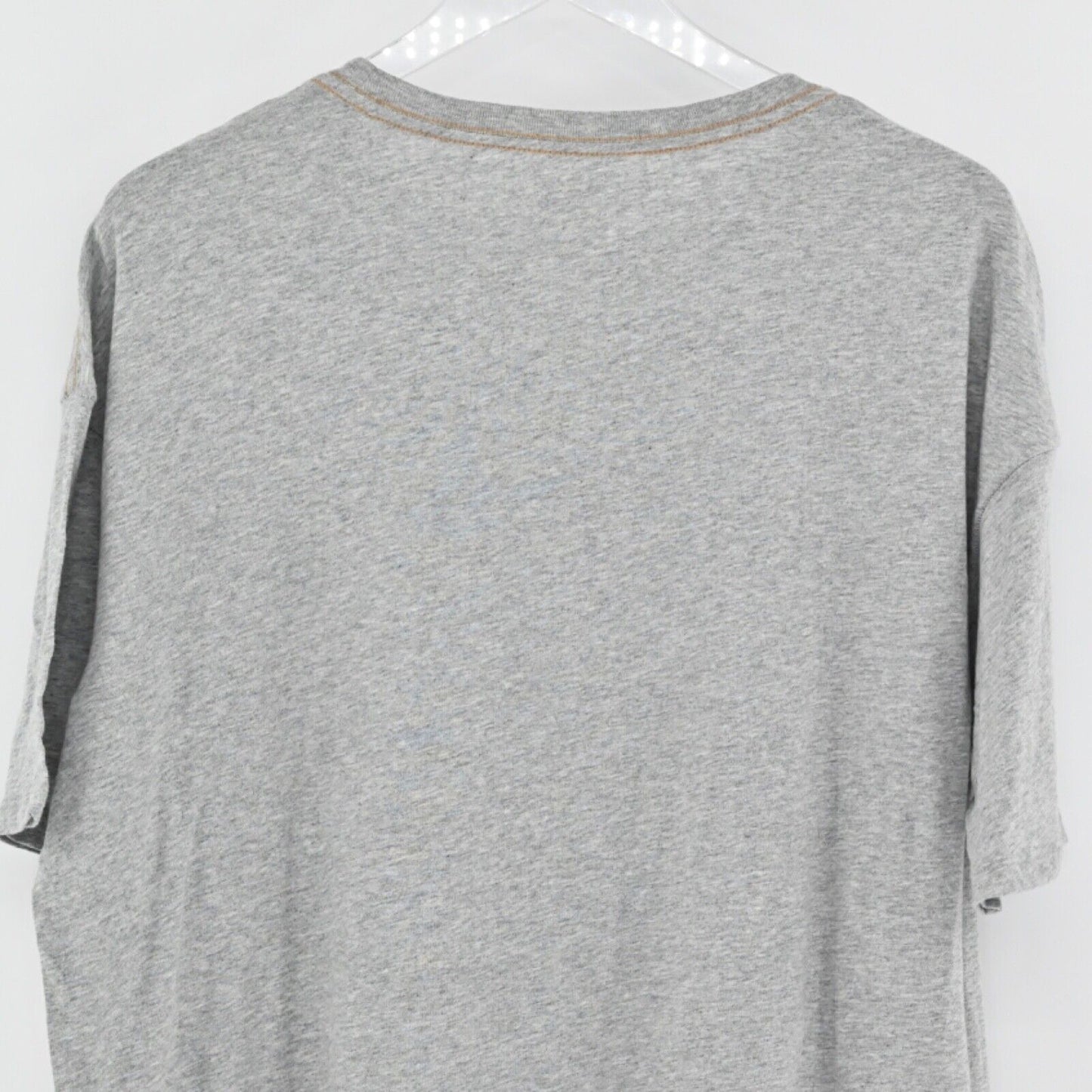 BILLABONG x WRANGLER T Shirt Womens Sz S Gray True Boy Pocket Rainbow Cotton NEW
