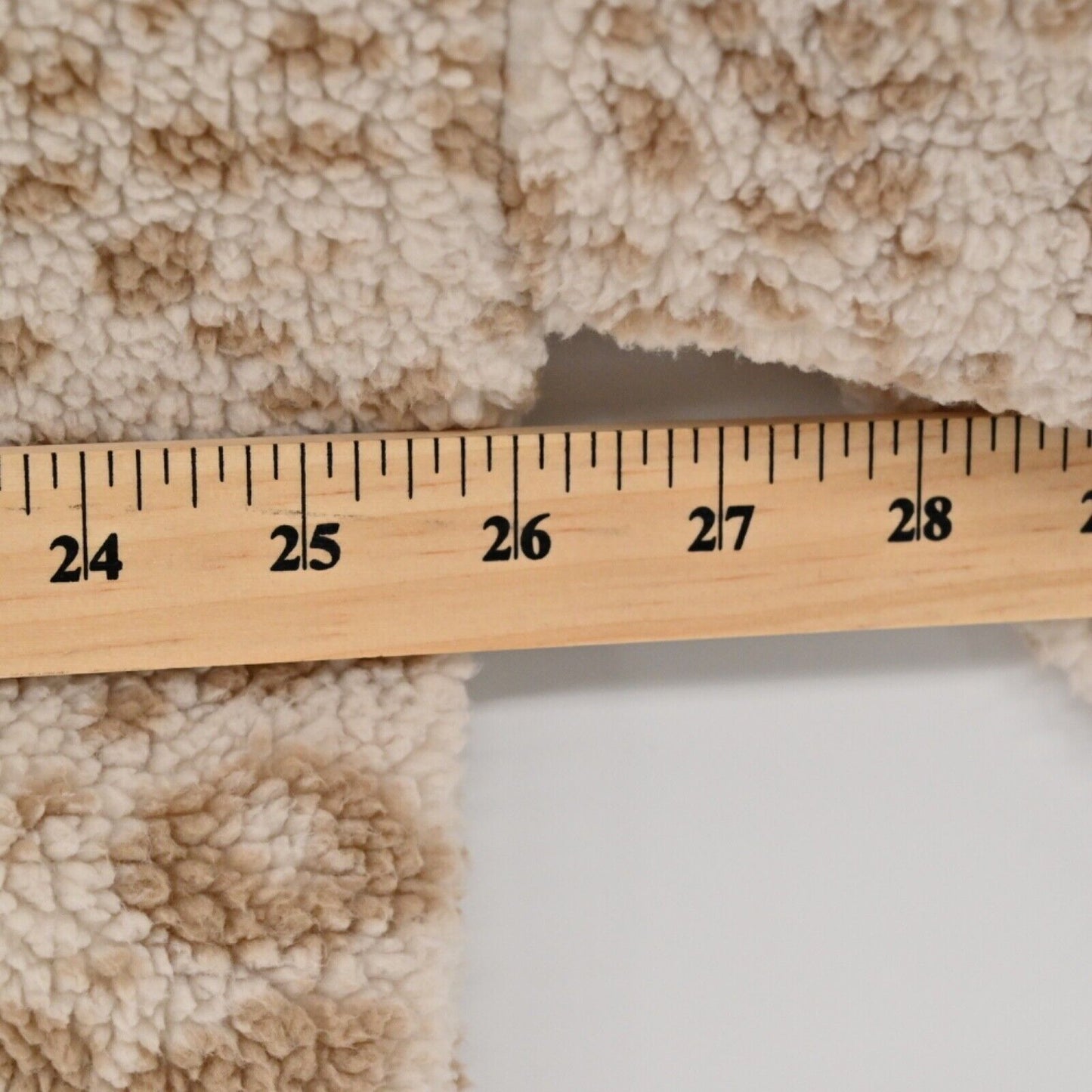 AMERICAN EAGLE Jacket Women Sz M Tan Animal Print Sherpa Fleece 1/4 Zip Pullover