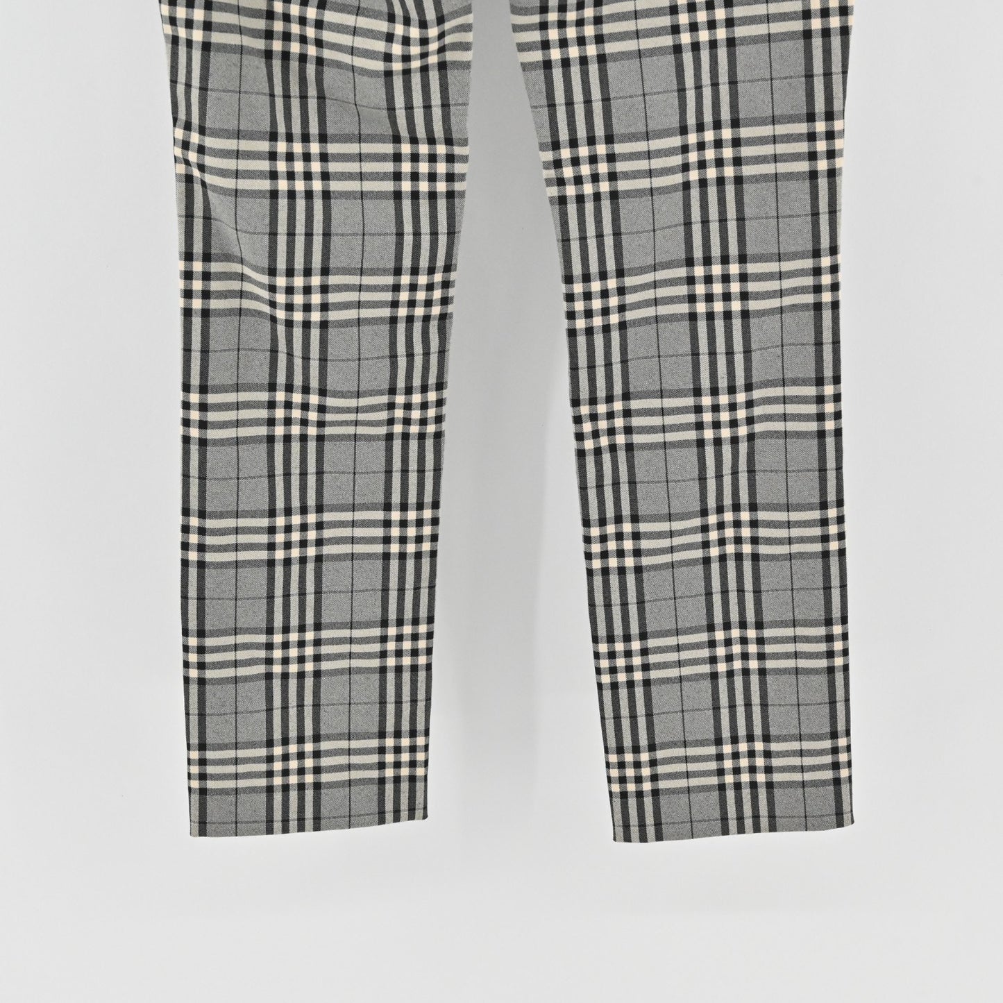 Rag Bone Womens Simone Skinny Pant Size 0 Gray Plaid Preppy Academia Stretch