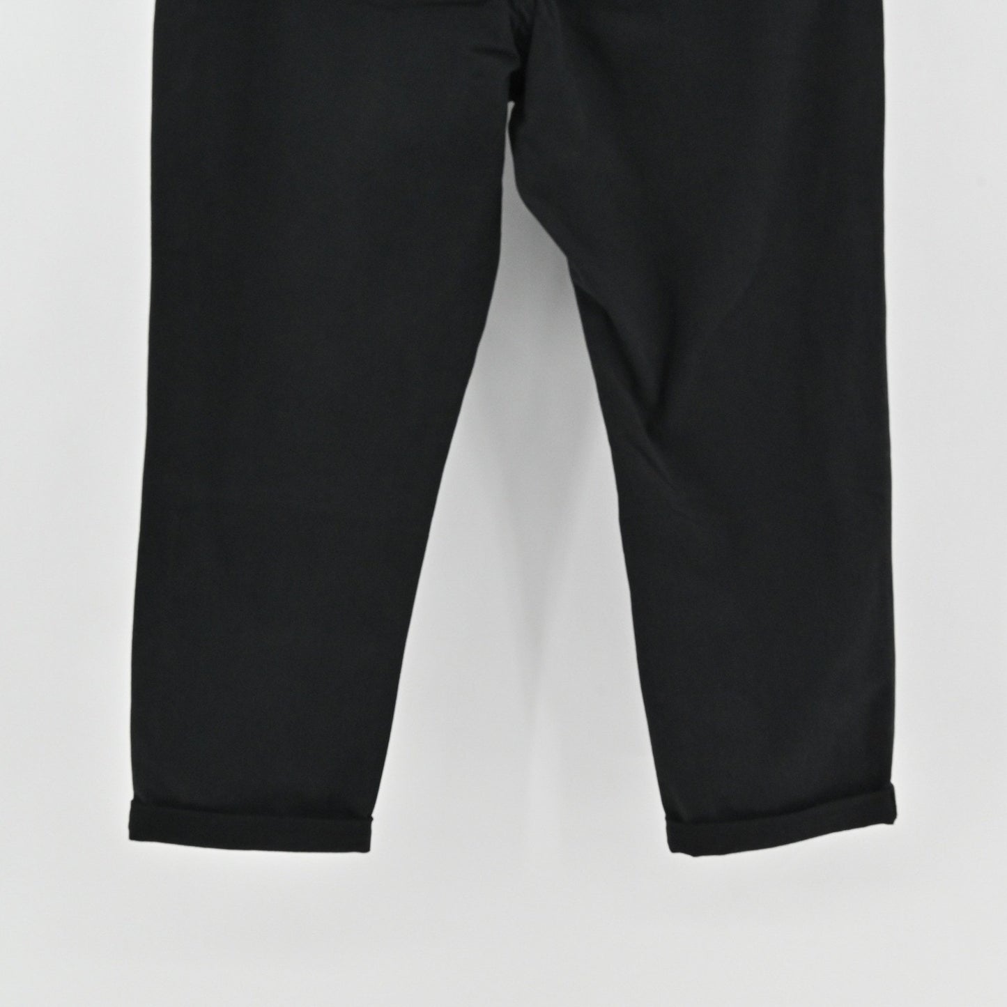 Soft Surroundings Womens Pull On Crop Pants Size M Black Stretch Casual