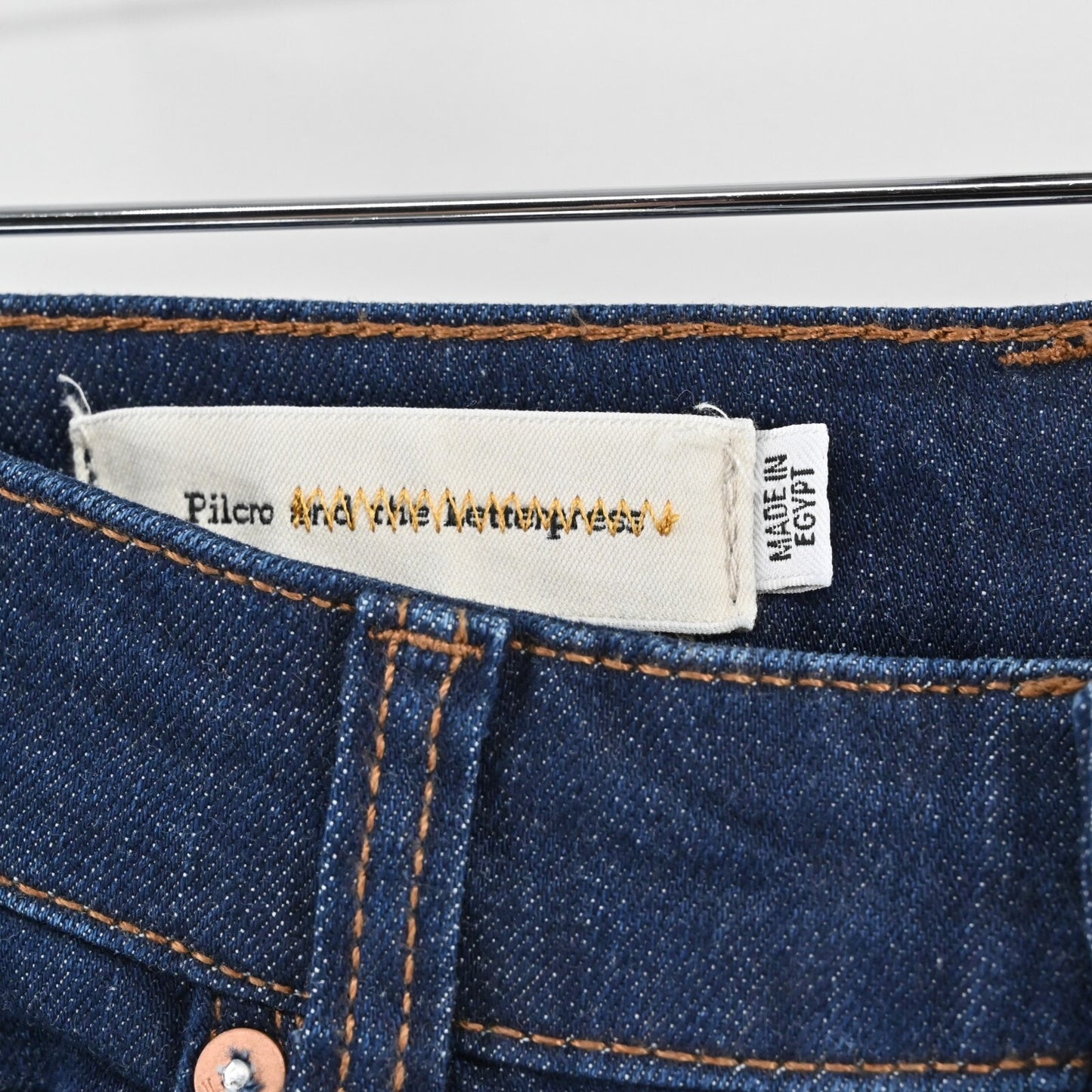 Anthropologie Jeans Womens Size 28 Pilcro Crop Denim Center Seam Boho Festival