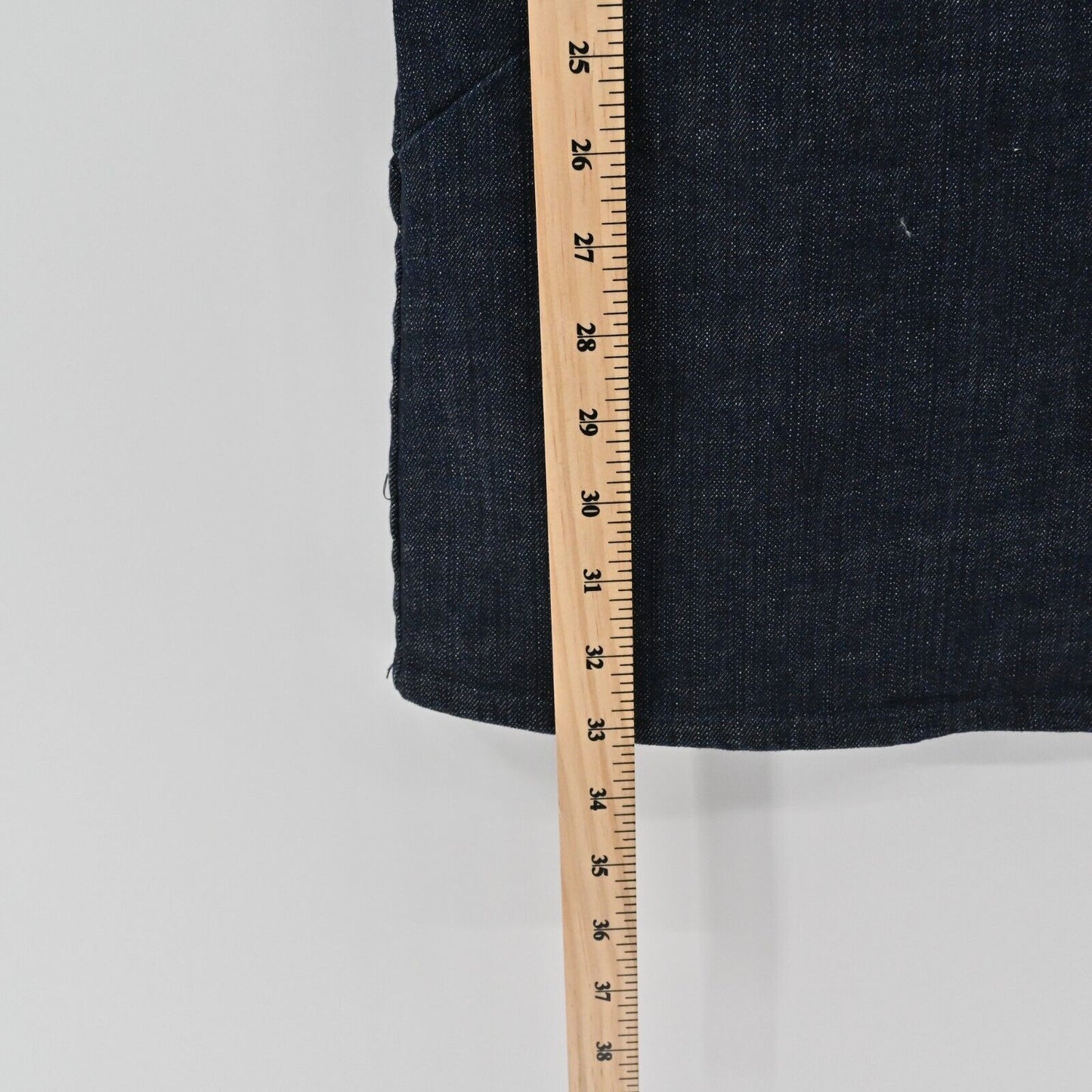 EMERSON FRY Dress Womens Size L Blue Jean Drawstring Waist Denim Tuckernuck