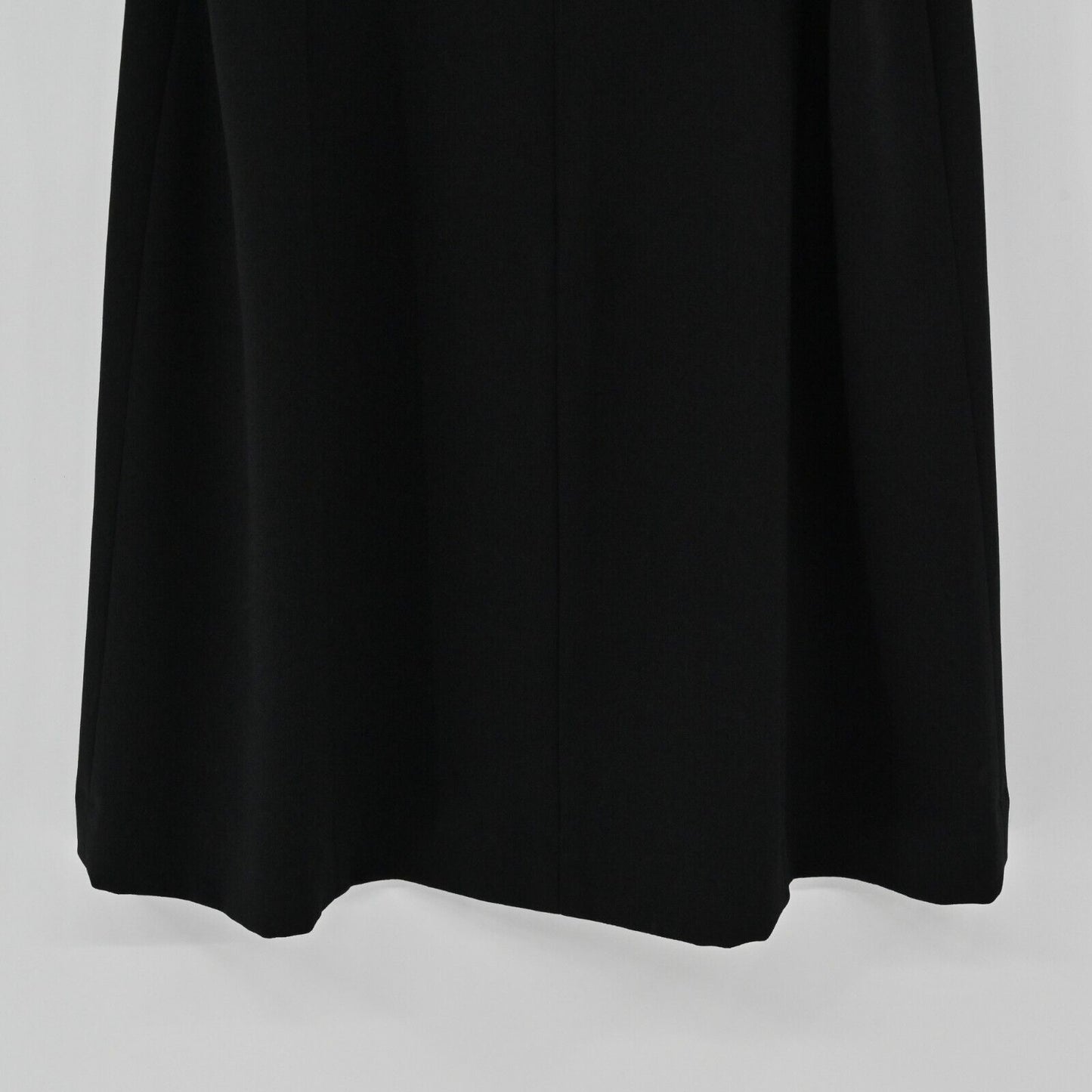 ELLEN TRACY Dress Womens Size 10 Linda Allard Sleeveless Solid Black Sheath NEW