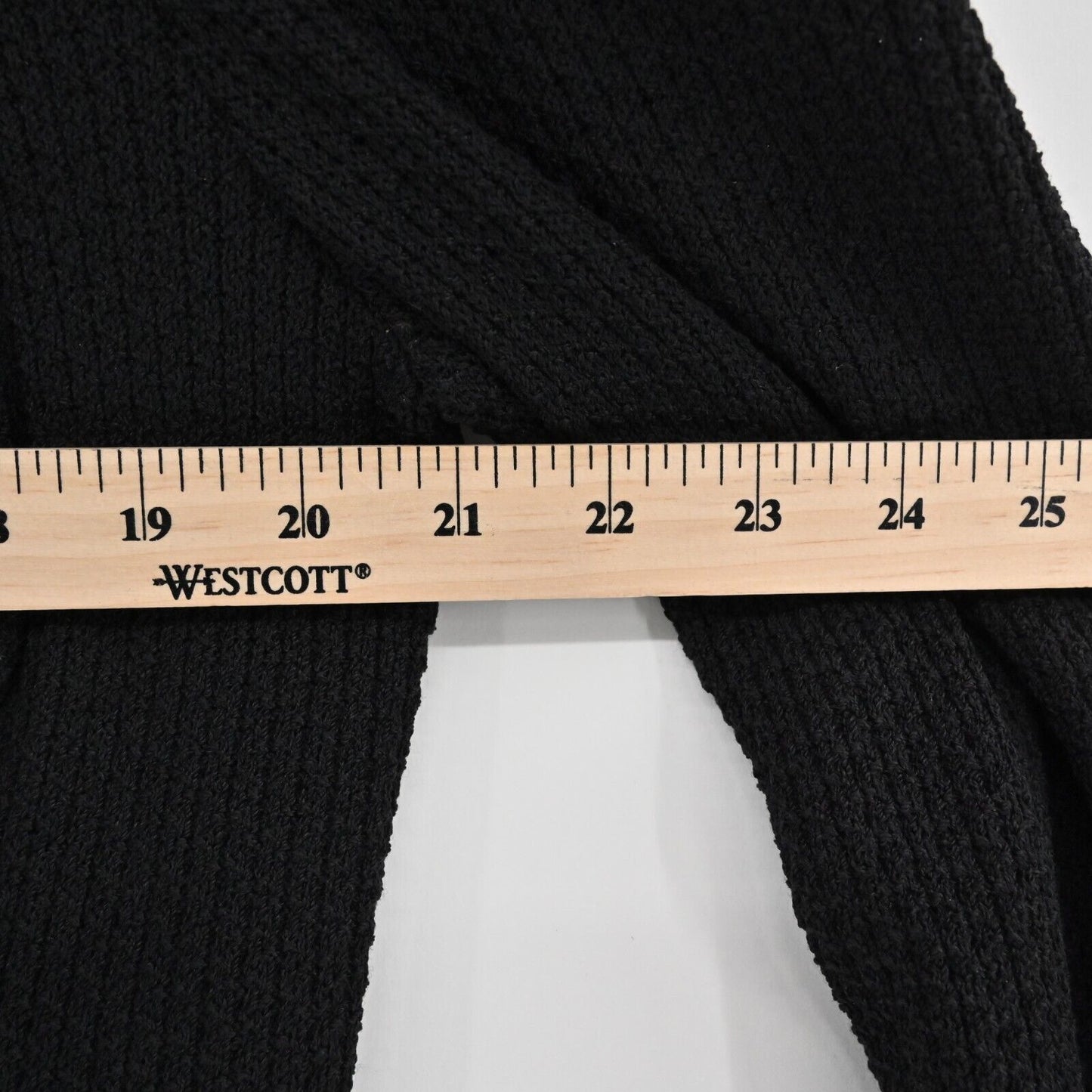 ST JOHN Caviar Parisian Santana Knit Blazer Jacket 3-Button In Black Womens Sz 8