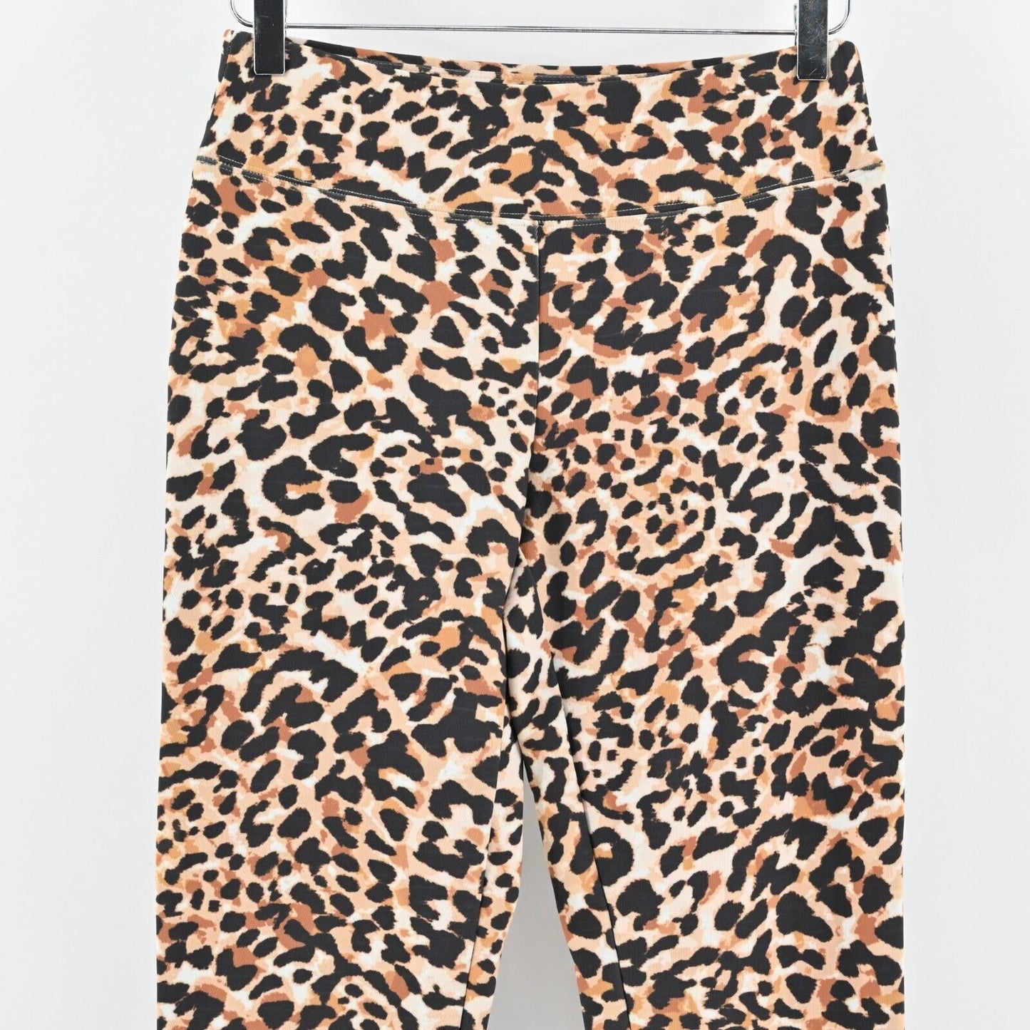 BOSTON PROPER Pants Womens Size XS Leopard Print Pull On Stretch Crop Skinny