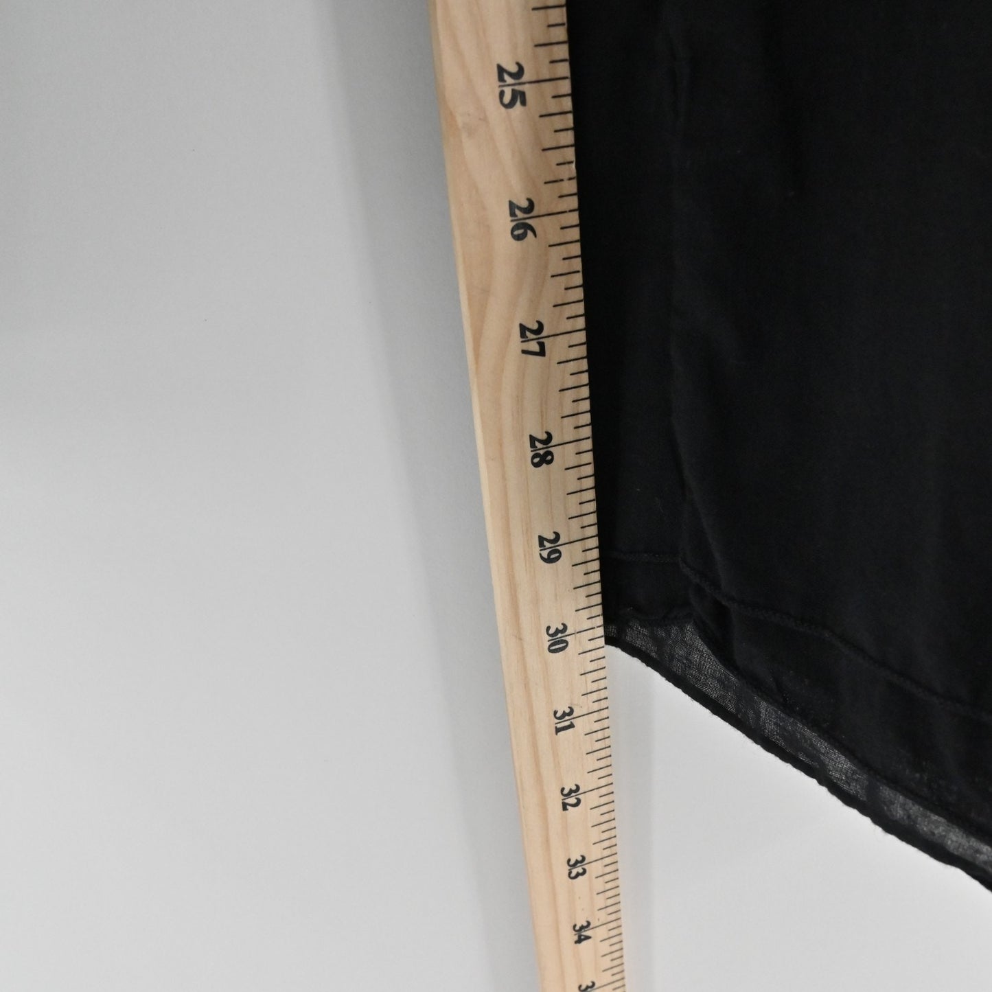 Vintage Y2k Hard Tail Womens Wide Leg Fold Over Pants Size S Black Cotton Yoga