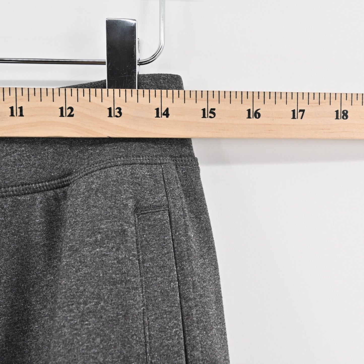LULULEMON Pants Mens Size M Kung Fu Wide Leg Heathered Black Pull On Sweatpant