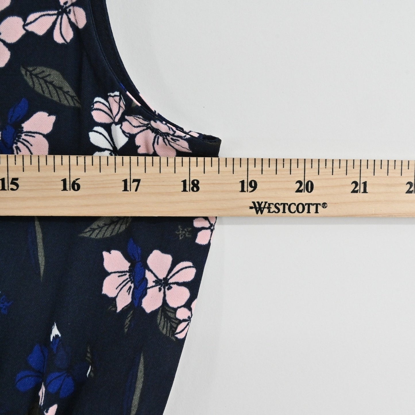41 Hawthorn Womens Sleeveless Floral Mini Dress Size S Navy Pink Drawstring NEW