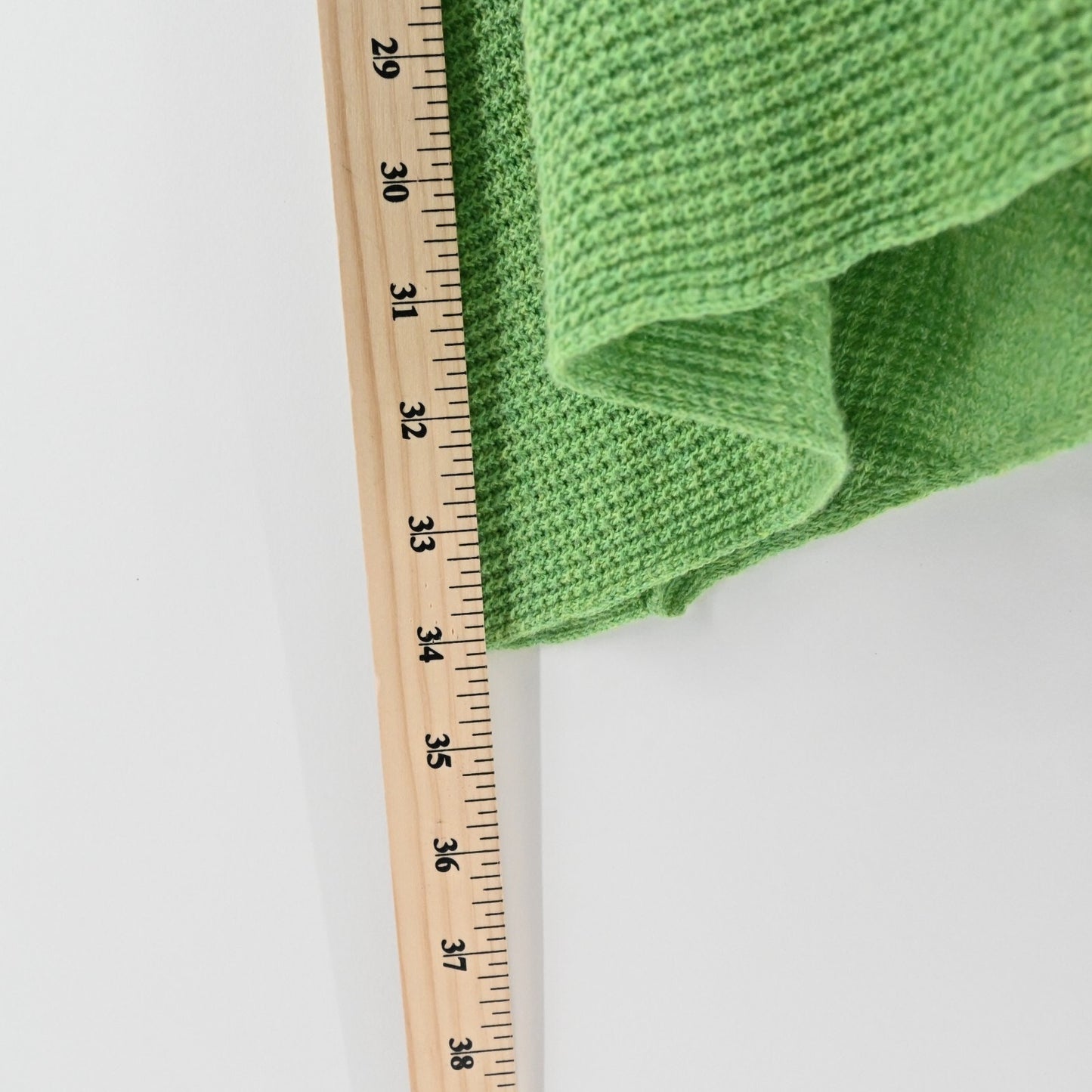 EILEEN FISHER Womens Organic Cotton Cardigan Sweater Sz M Green Knit Open Front