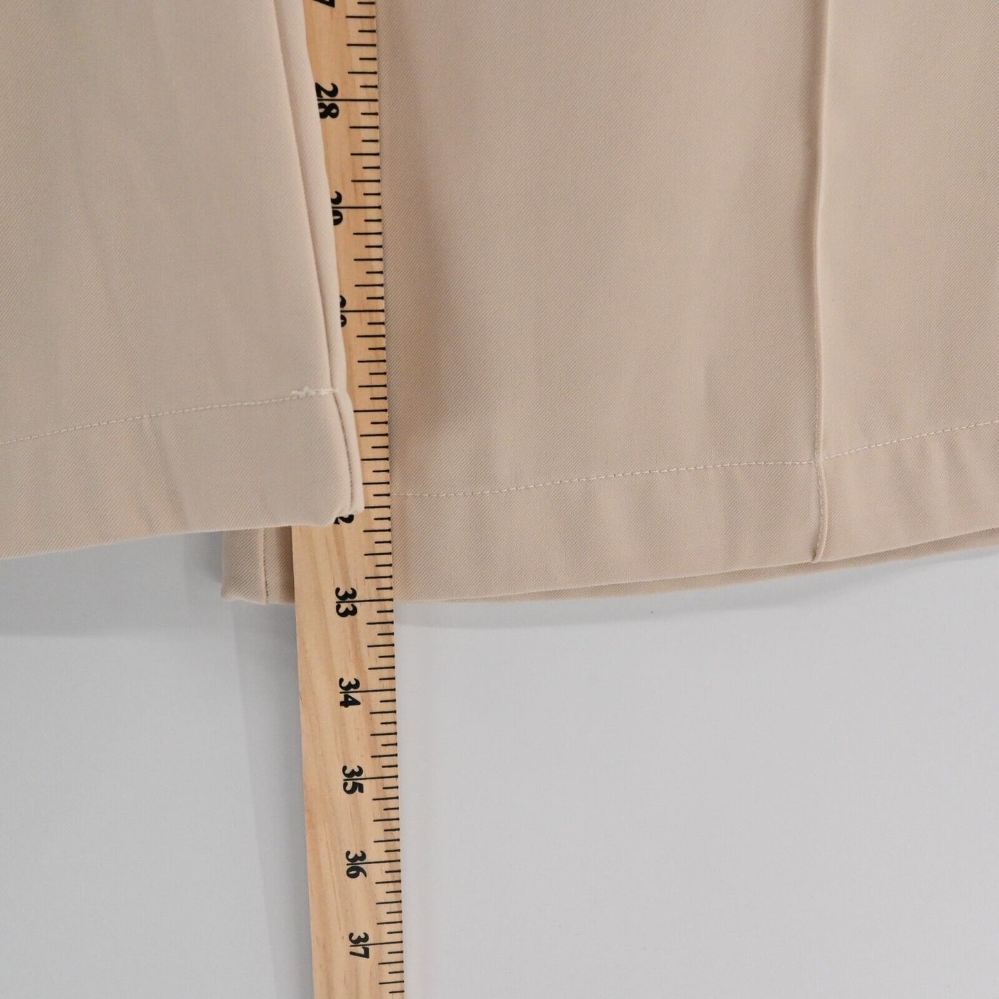 ANTHROPOLOGIE Pants Womens Sz M SNDYS Burland Pant Beige Wide Leg Pleated NEW