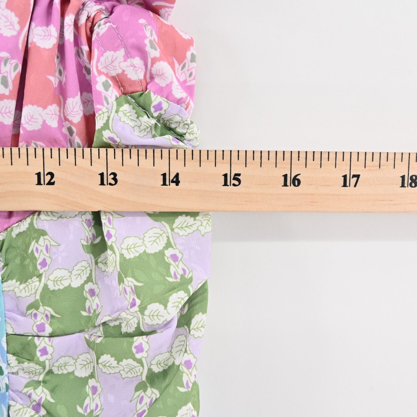 ENGLISH FACTORY Dress Sz S Pastels Floral Print Satin Sleeveless Midi Blue Pink