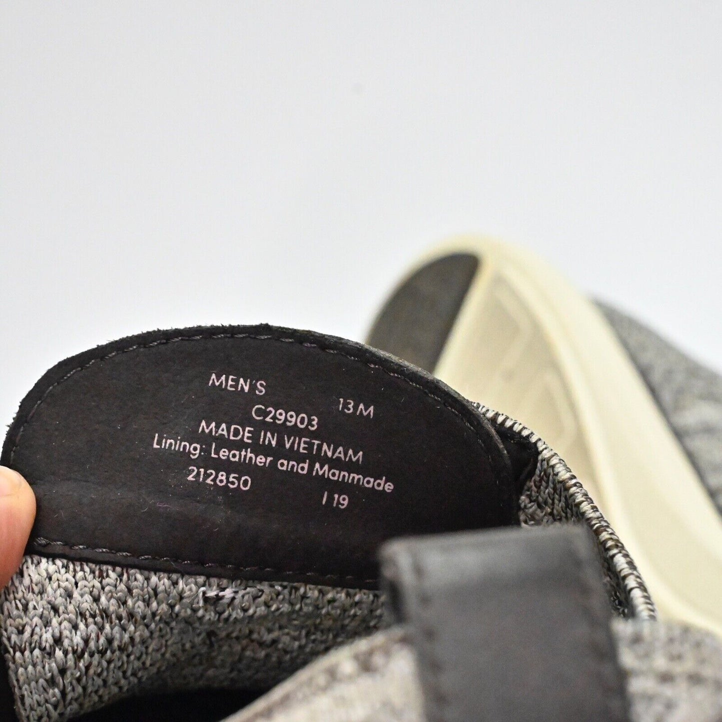 COLE HAAN Sneakers Mens Size 13 Gray Grand OS Stitchlite Wingtip Oxford Lace Up