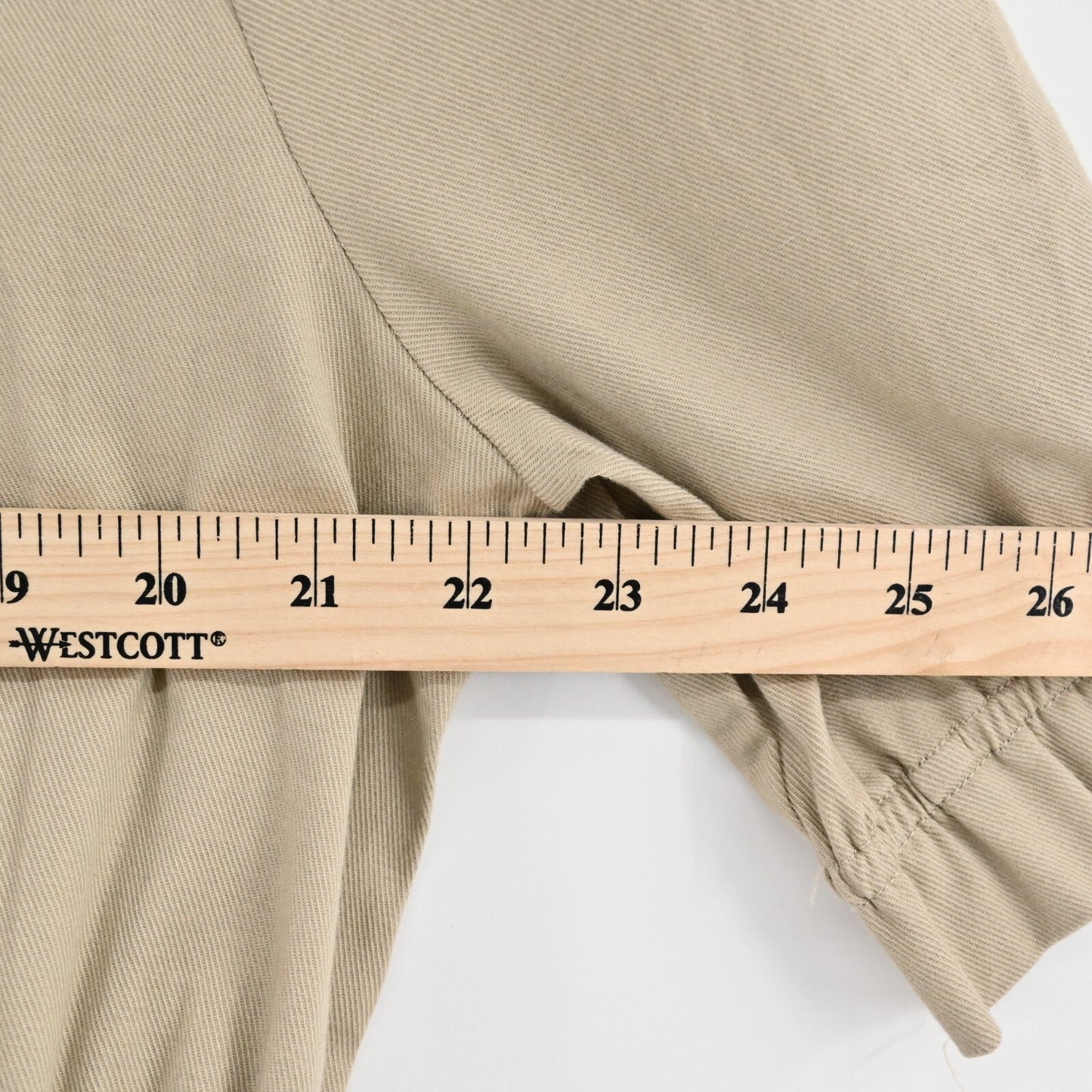 H by HALSTON Khaki Jumpsuit Womens Size L Button Tie Waist Wide Leg Casual