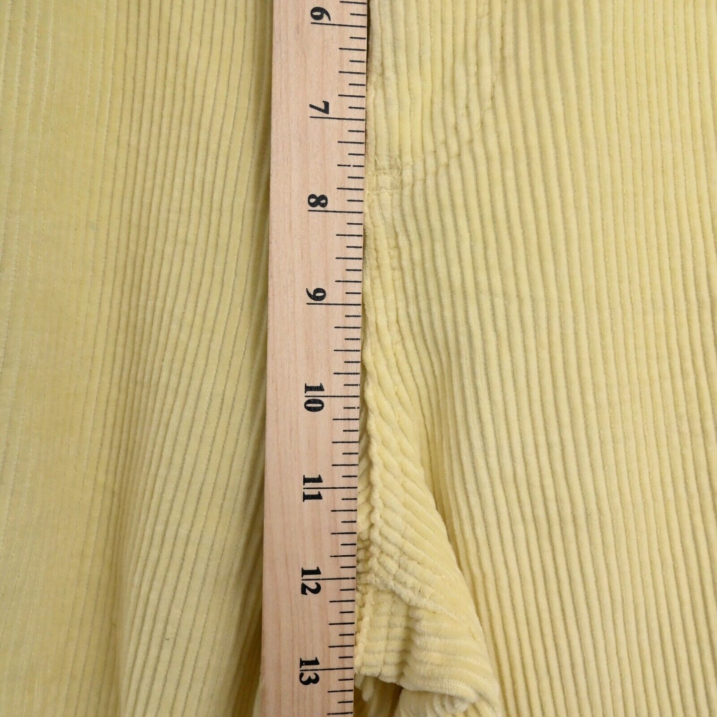 URBAN OUTFITTERS Pants Womens Size 27 BDG Solid Yellow Corduroy Mom High Rise