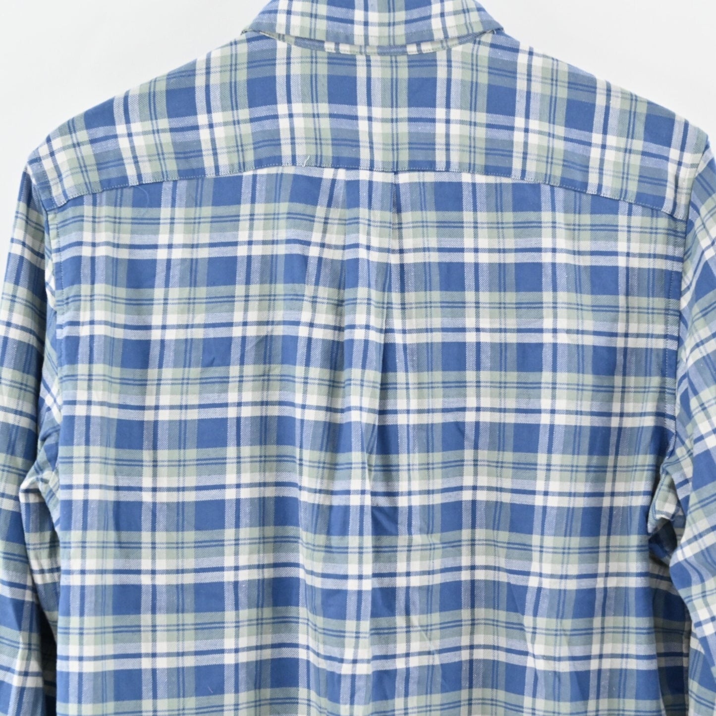 VINEYARD VINES Mens Plaid Shirt Size M Slim Longshore Blue Green Button Casual
