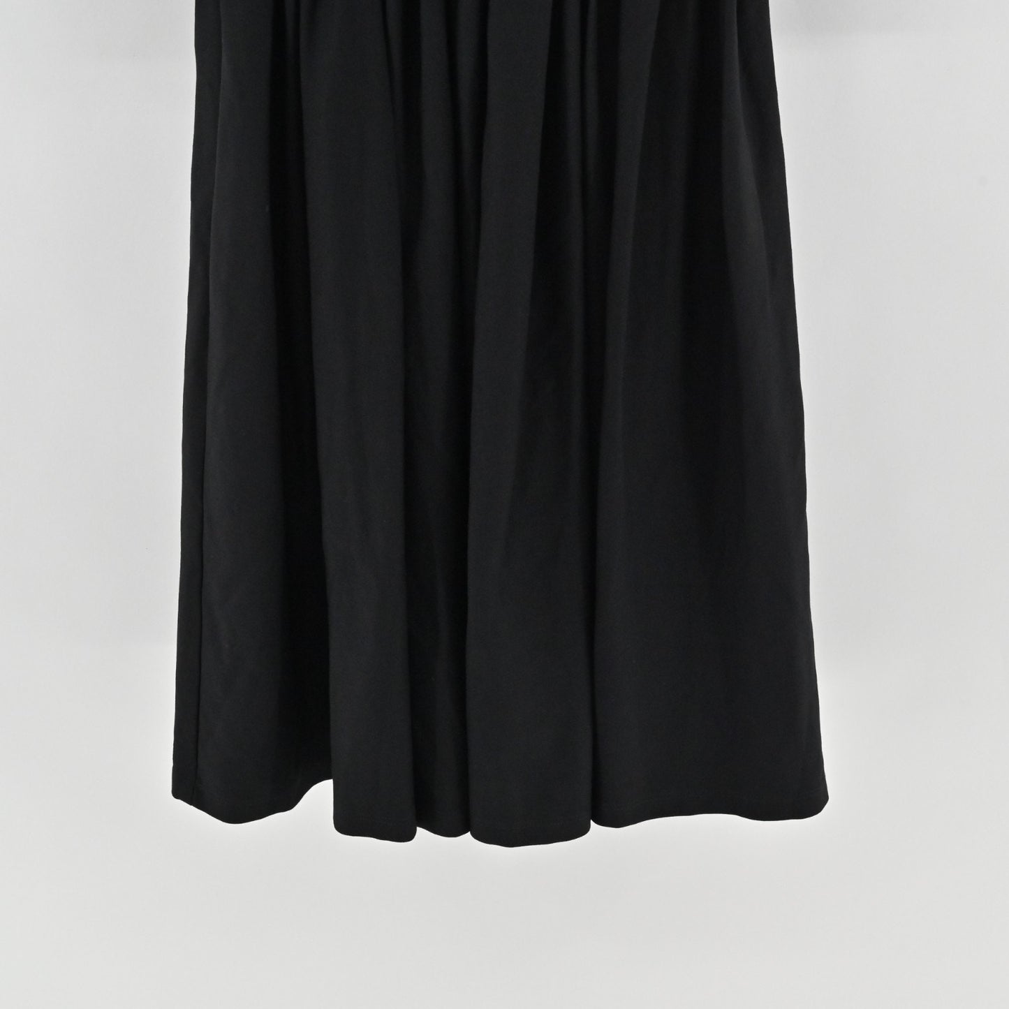 Vixen by Micheline Pitt 30s Frenchie Swing Dress Sz XS Black Sheer Bishop Sleeve